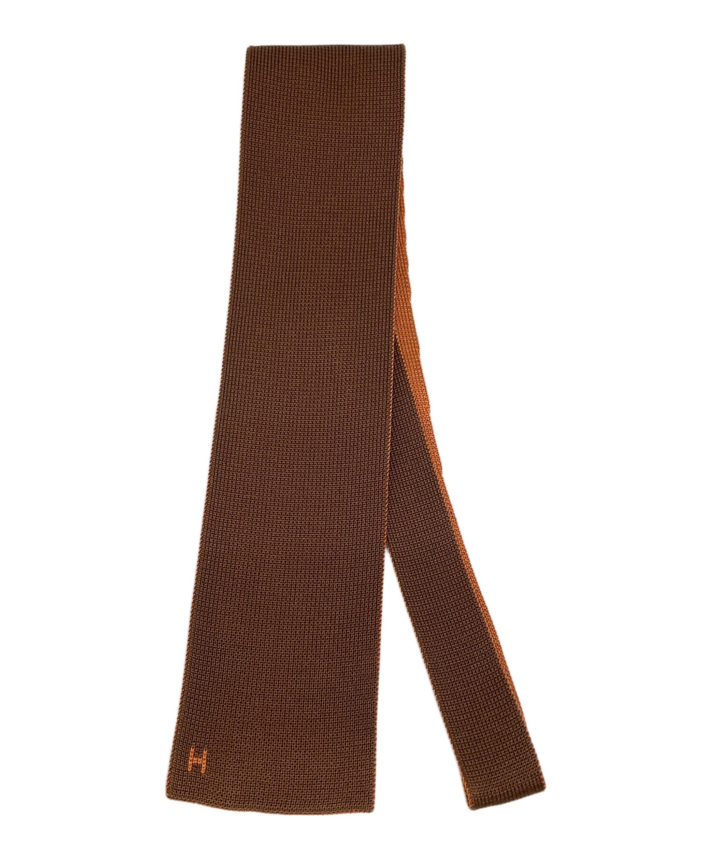 [Pre-owned] HERMES Silk knit tie