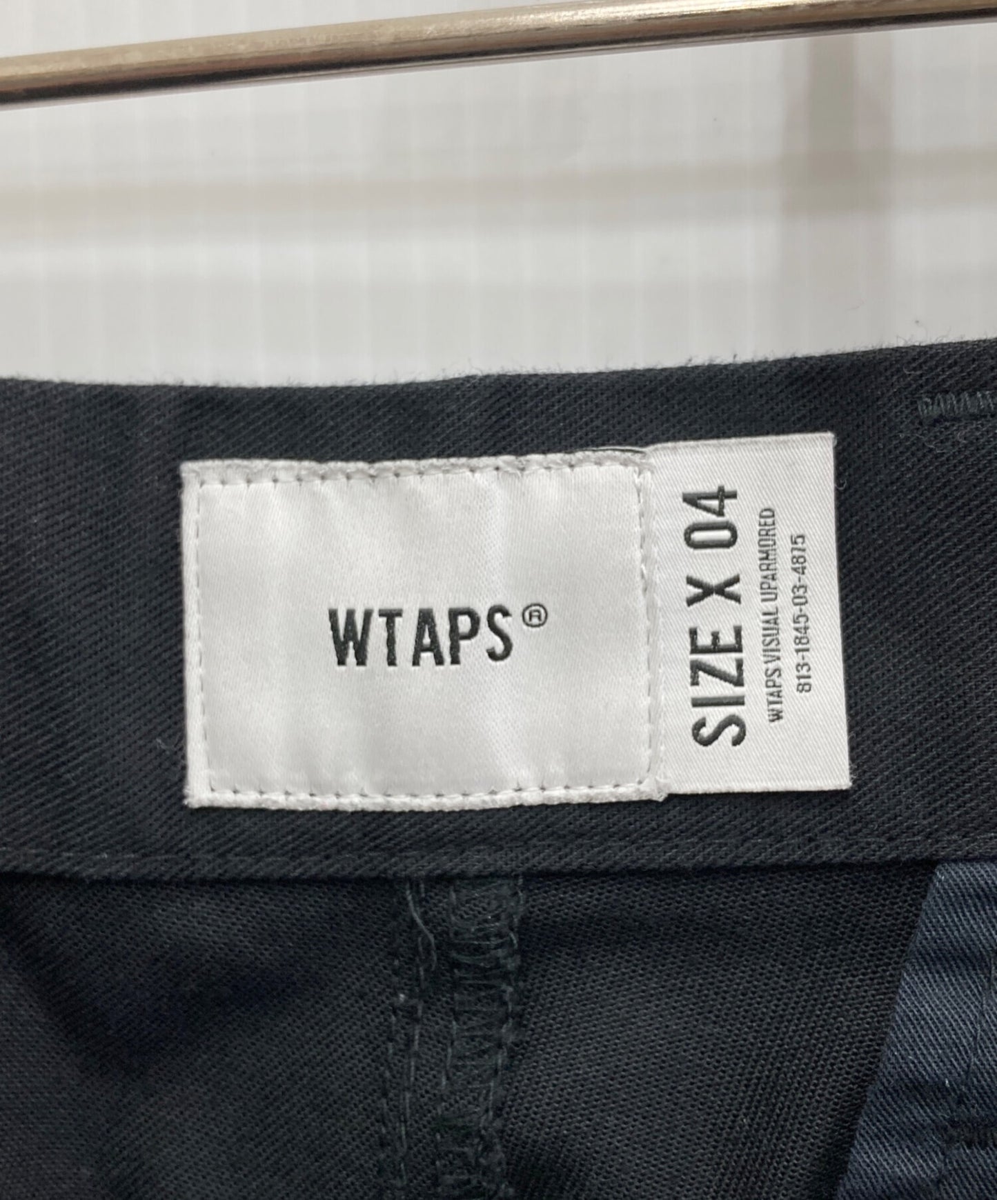[Pre-owned] WTAPS CREASE TROUSERS CTPL. TWILL 222BRDT-PTM04