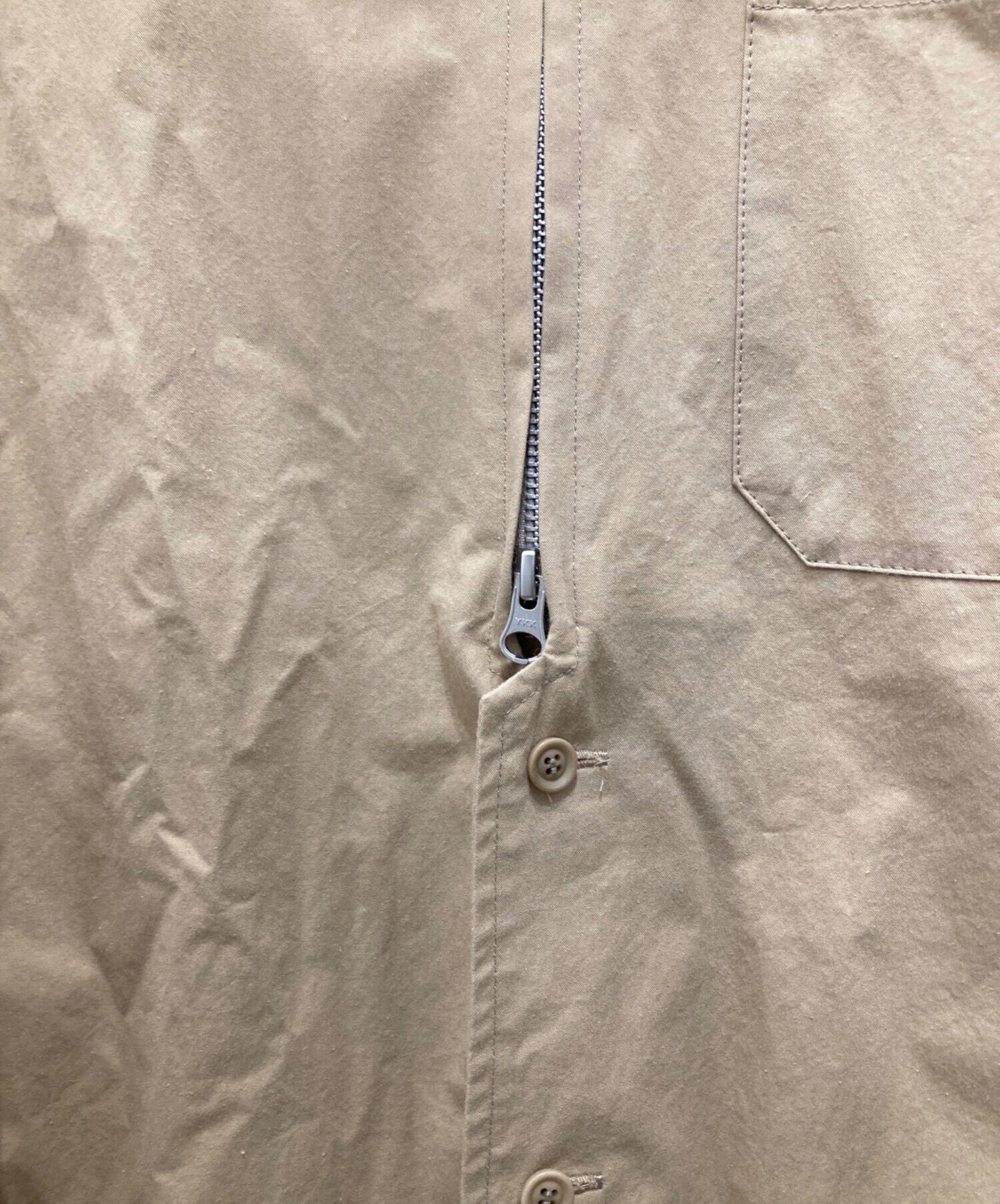 [Pre-owned] Y's Cotton stand collar dress YI-D03-029