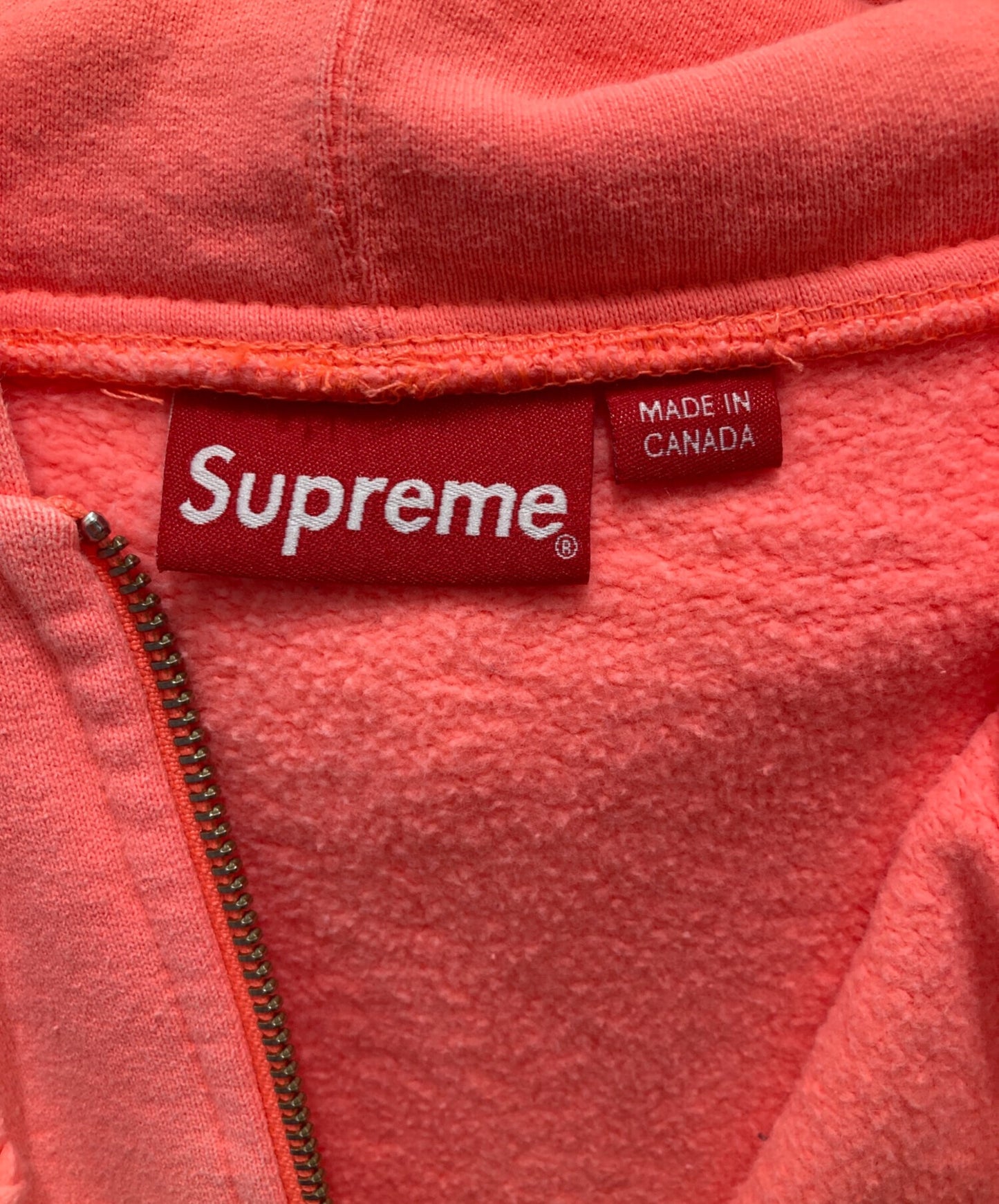 [Pre-owned] SUPREME Reflective Box Zip Up Sweatshirt