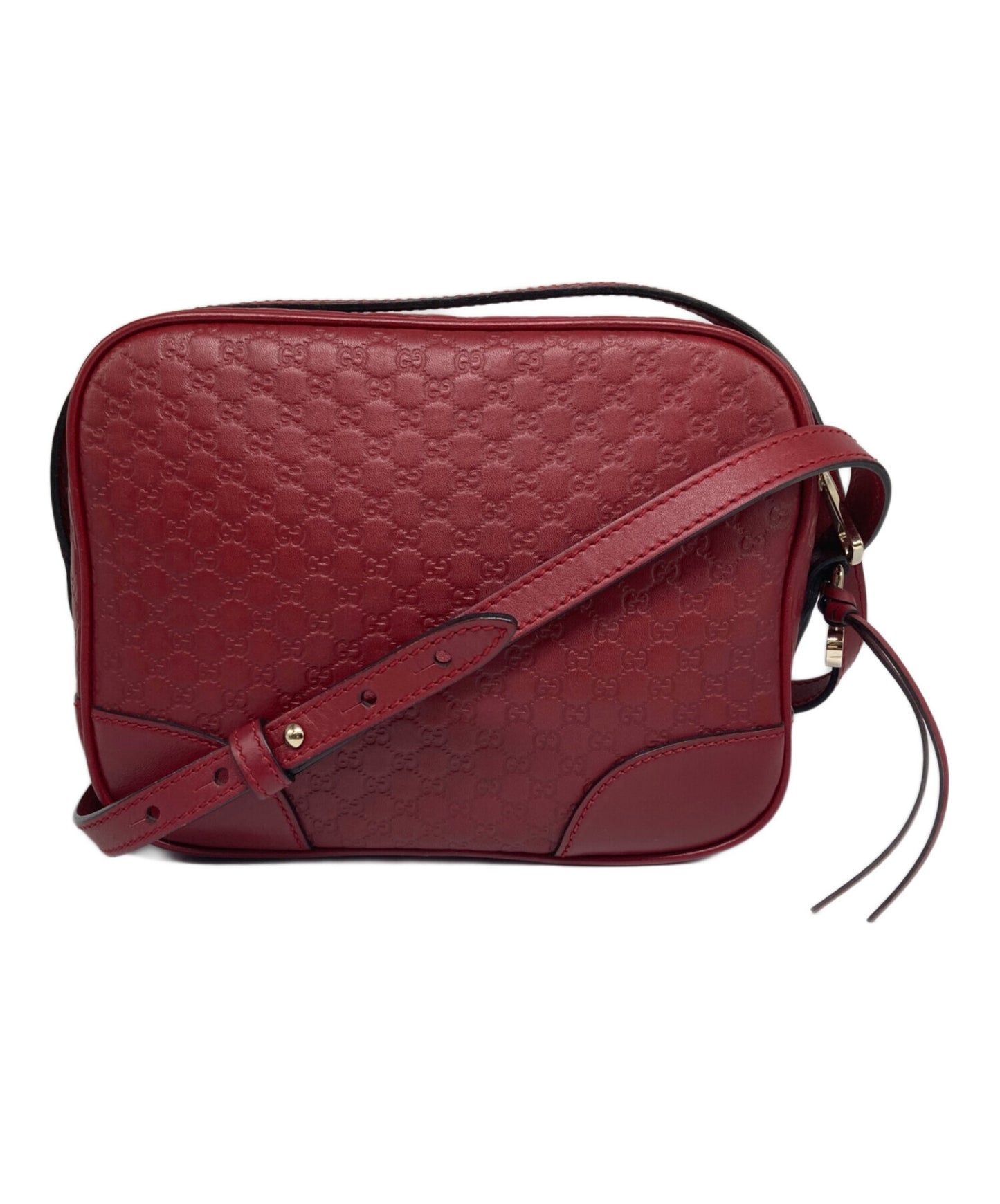 [Pre-owned] GUCCI GG Canvas Leather Shoulder 449413