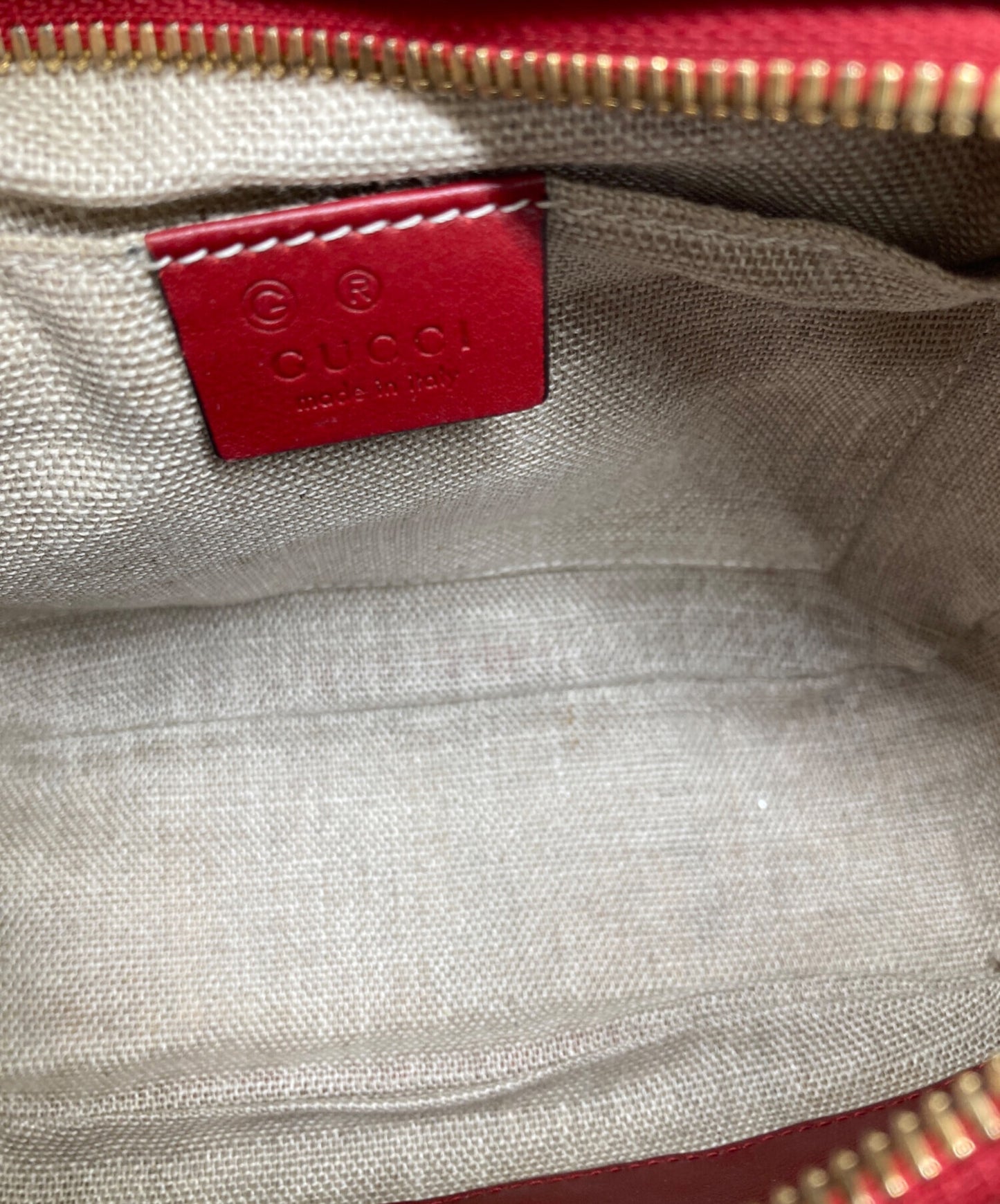 [Pre-owned] GUCCI GG Canvas Leather Shoulder 449413