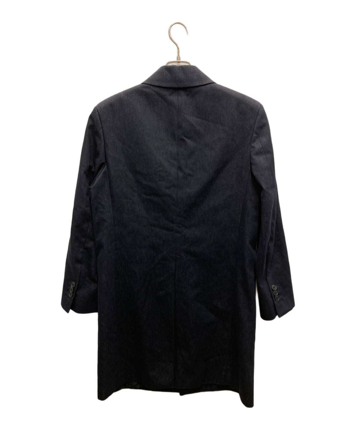 [Pre-owned] FENDI Stretch denim chester coat 12cpf-21-3281