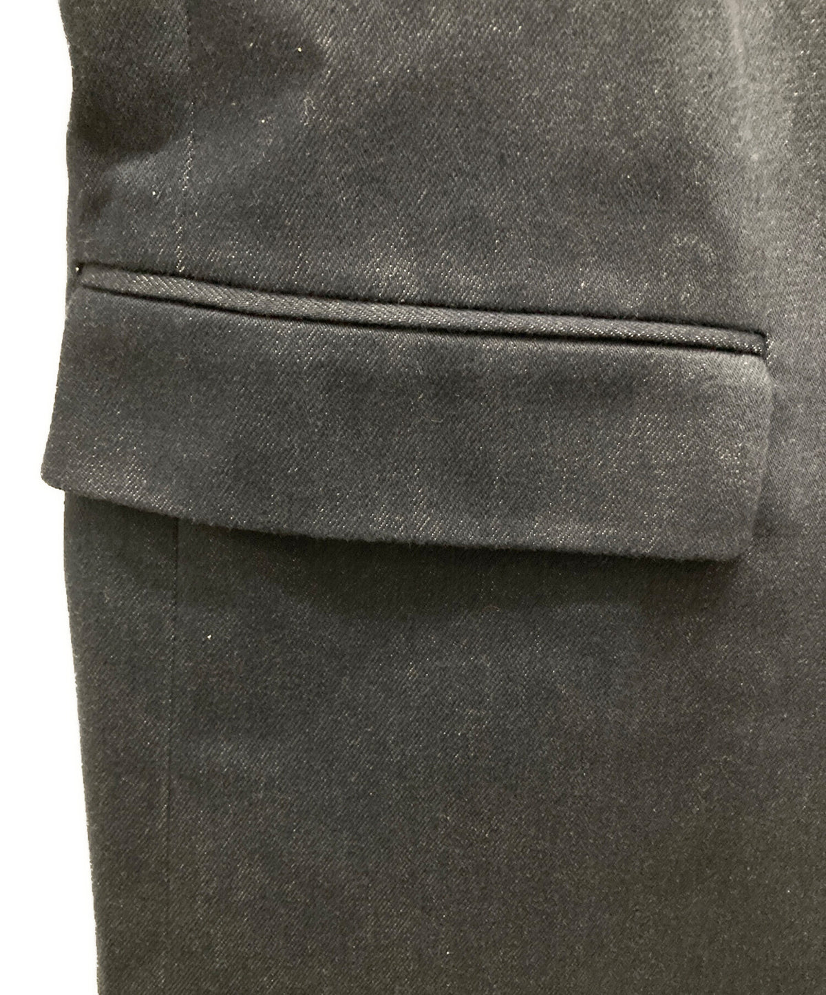 [Pre-owned] FENDI Stretch denim chester coat 12cpf-21-3281
