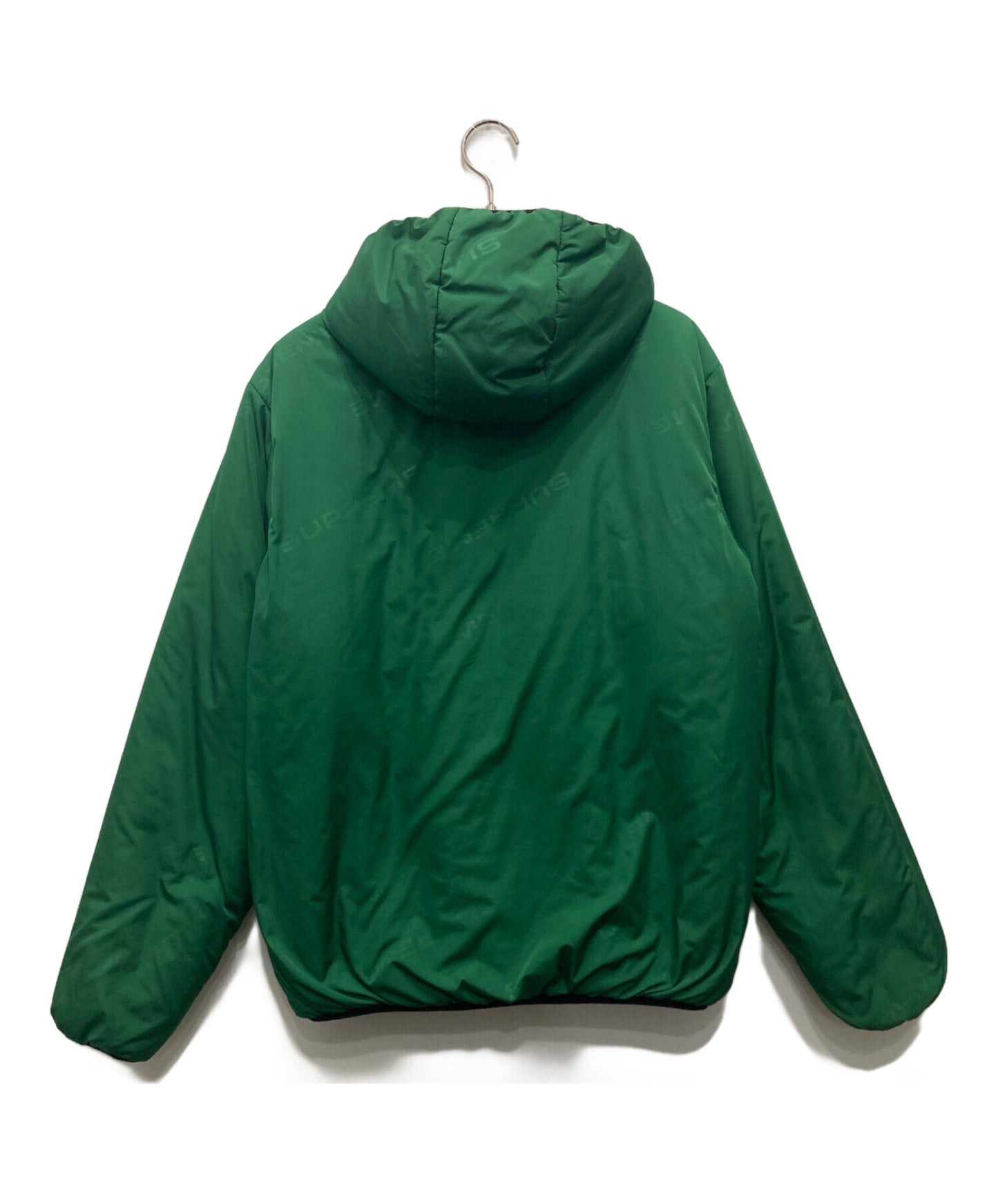 [Pre-owned] SUPREME reversible hooded puffy jacket