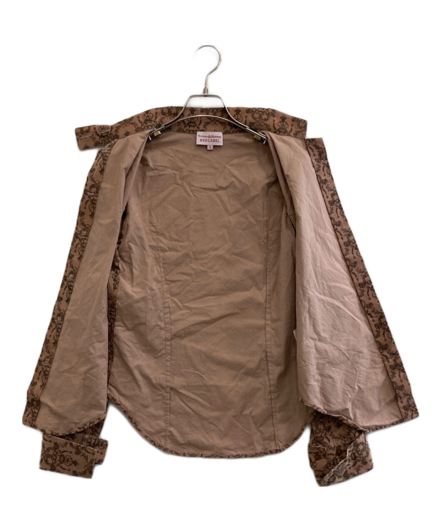 [Pre-owned] Vivienne Westwood RED LABEL full-length shirt 17-12-892003