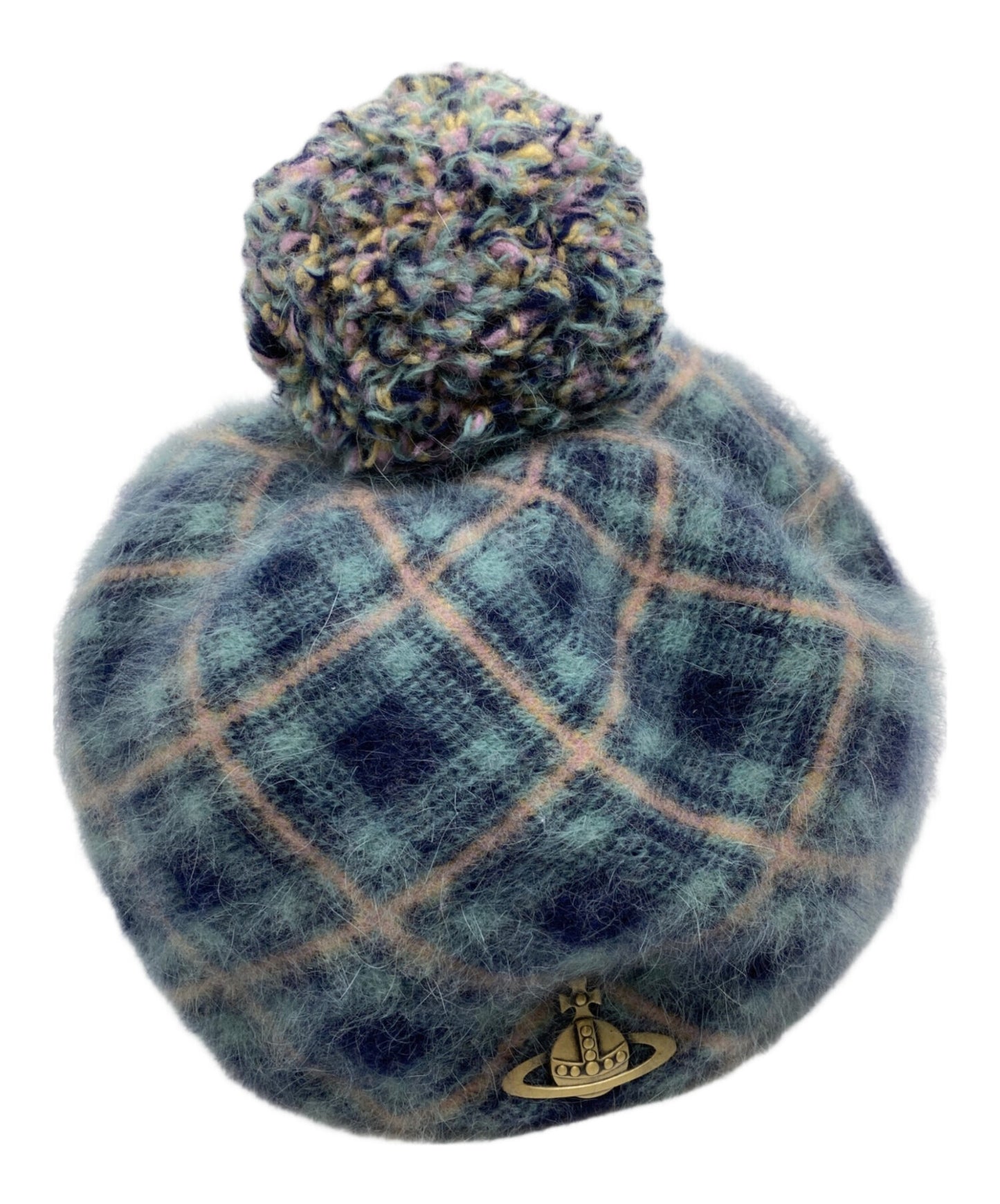 [Pre-owned] Vivienne Westwood Angora beret with orb