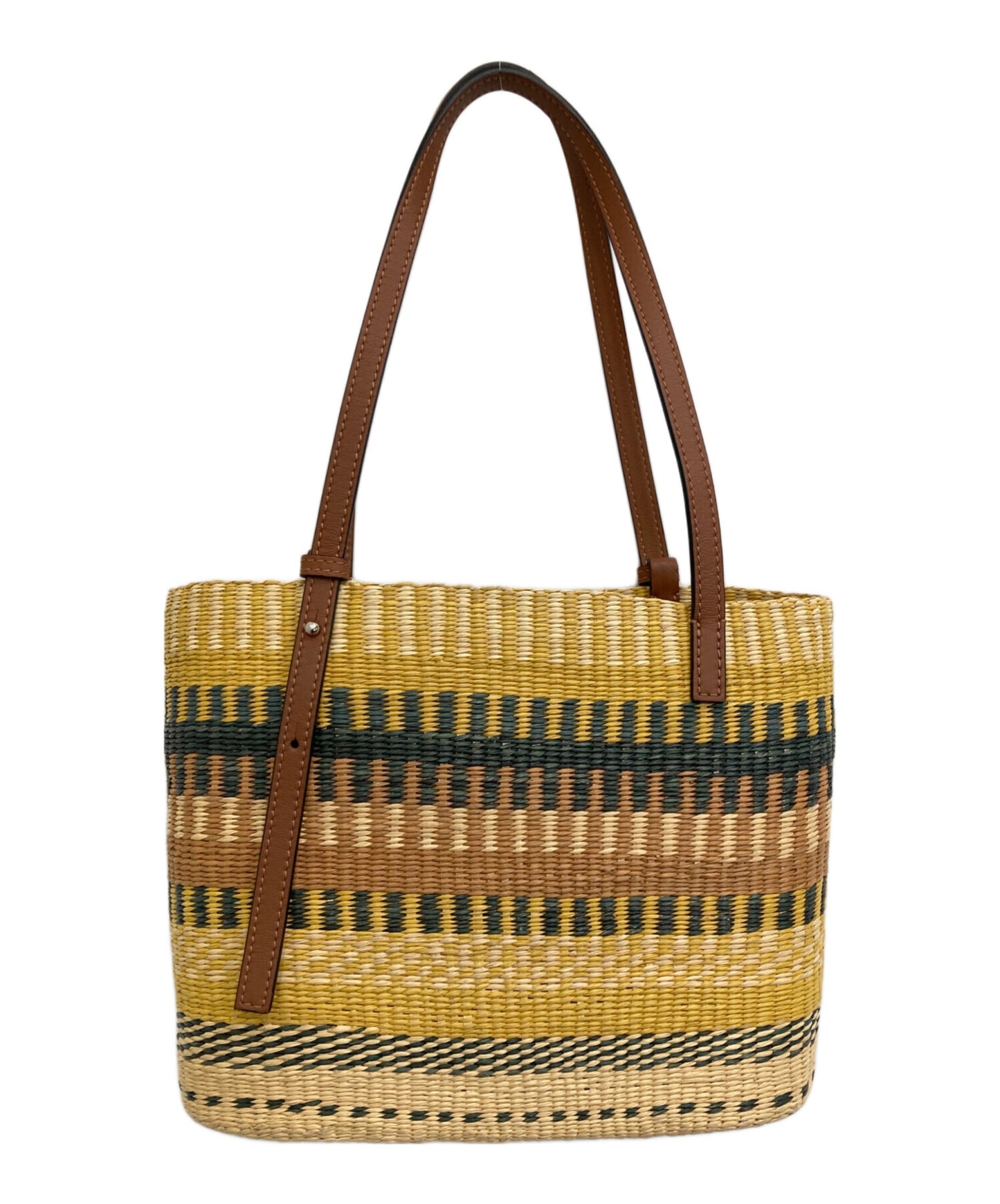 [Pre-owned] LOEWE Square Basket Bag