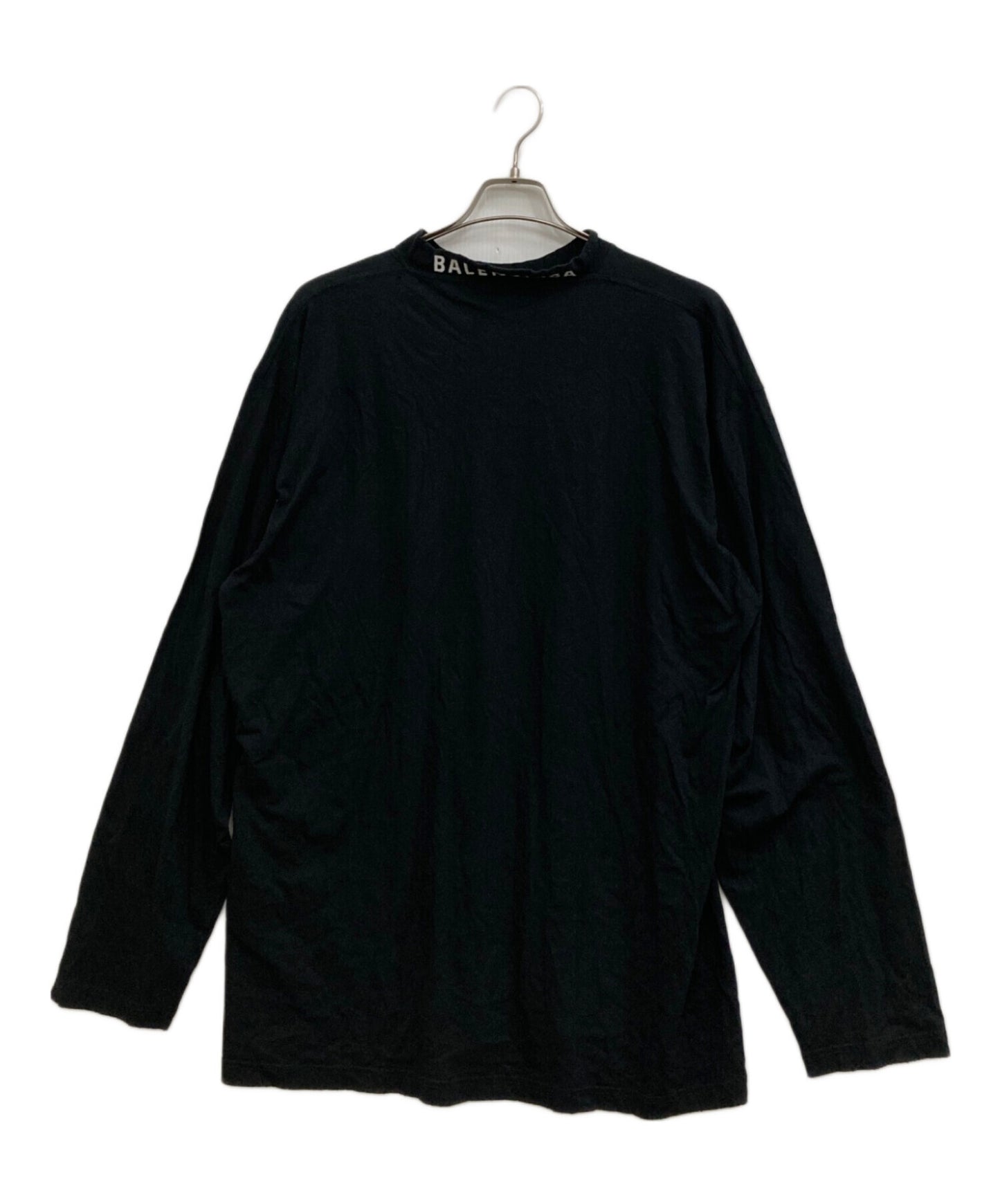 [Pre-owned] BALENCIAGA Damaged cut and sewn with embroidered logo at neck