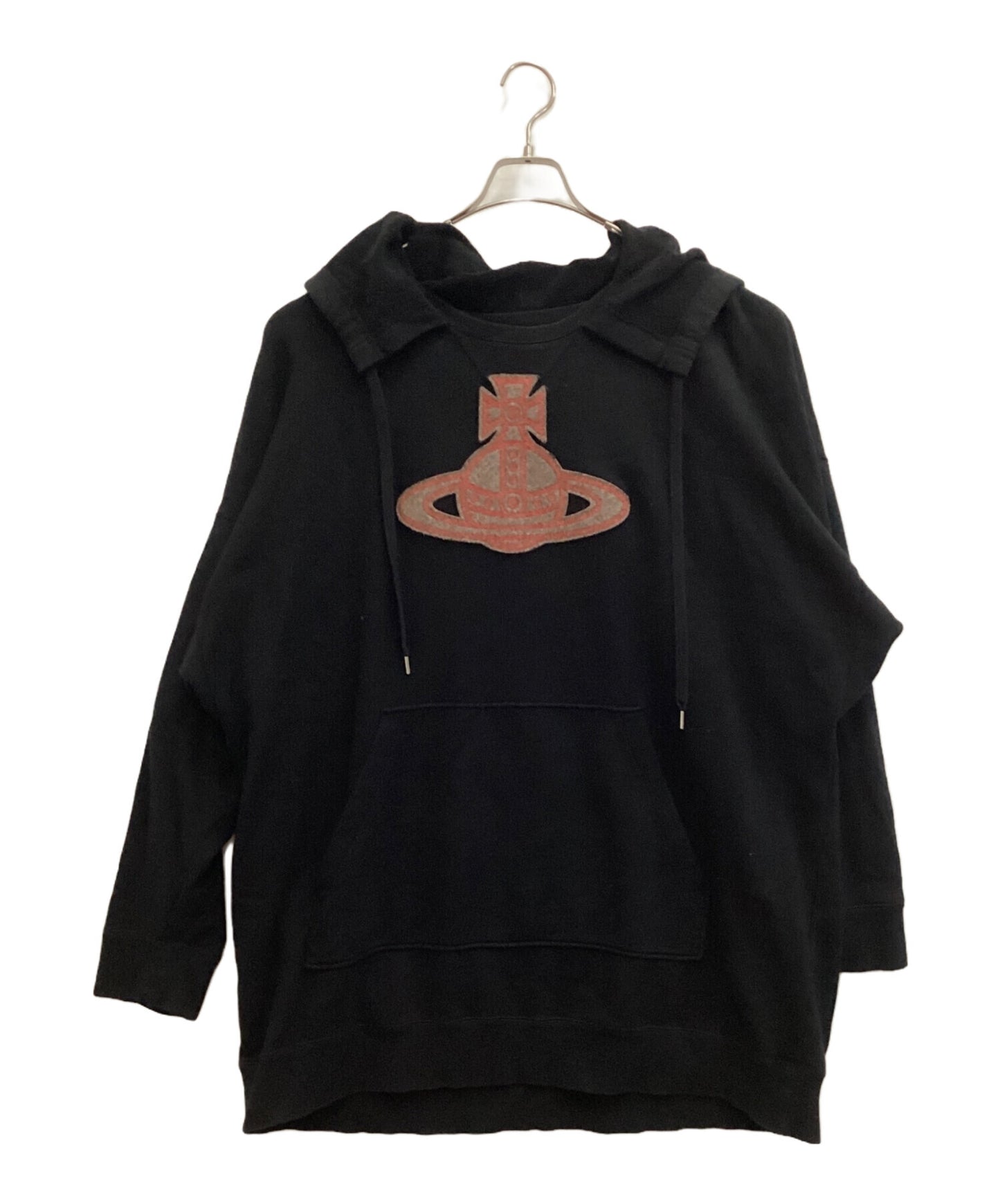 [Pre-owned] Vivienne Westwood RED LABEL Felt Orb Patch Design Hoodie 16-12-302018