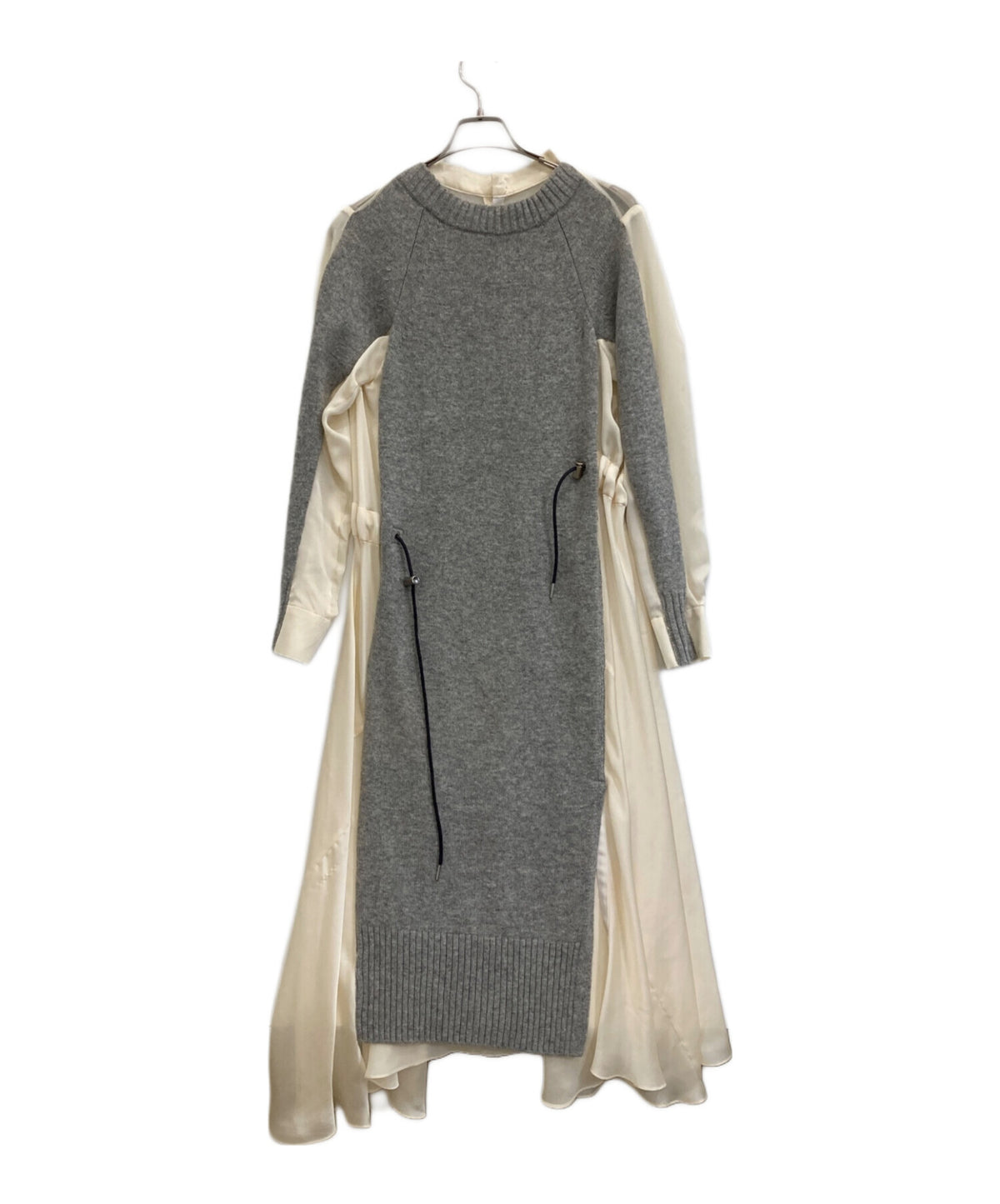 [Pre-owned] sacai Wool Knit Dress 21-05668