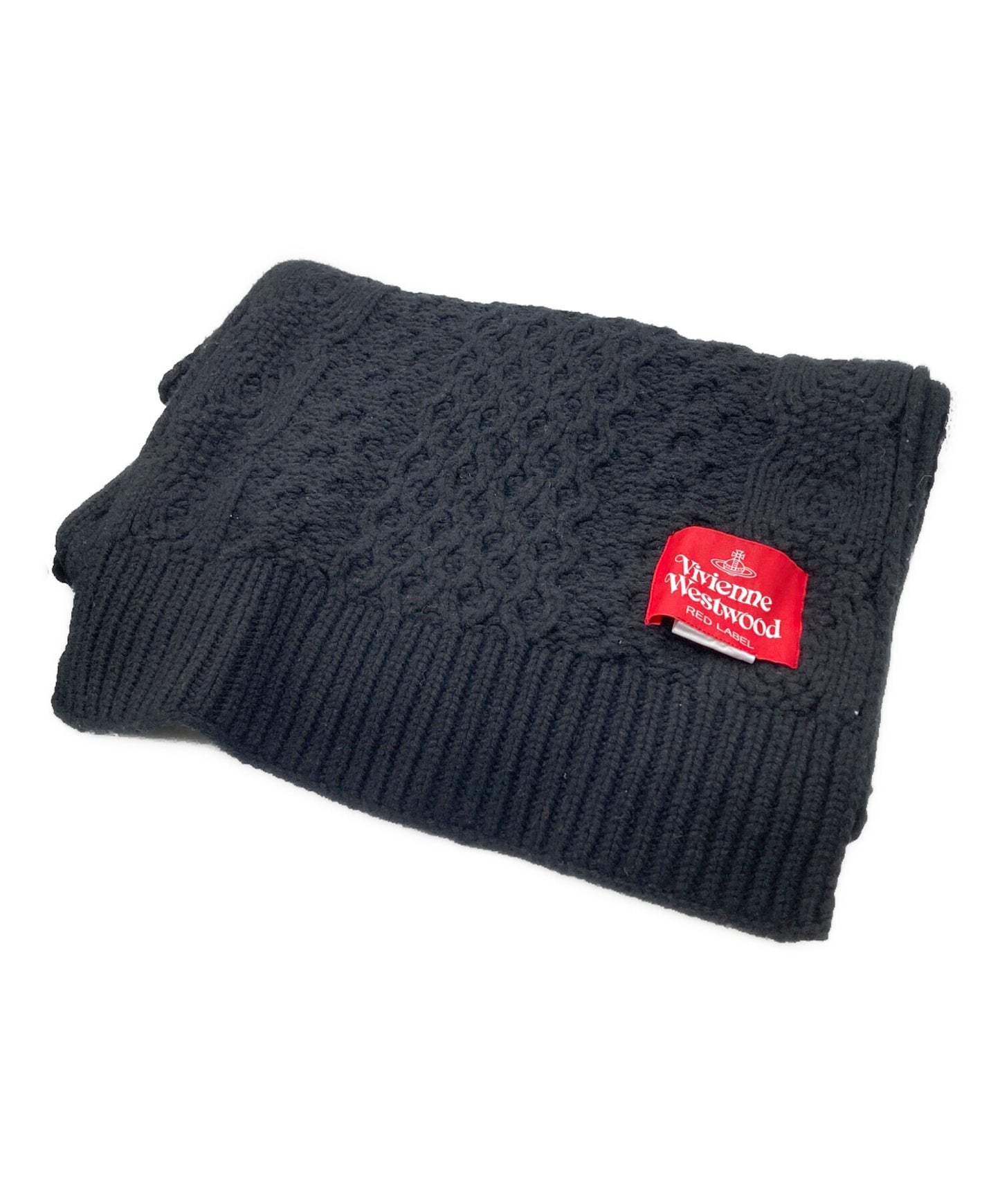 [Pre-owned] Vivienne Westwood RED LABEL knitted scarf 15-12-942028