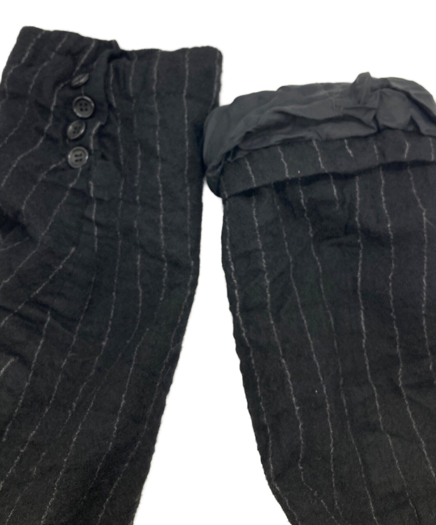 [Pre-owned] COMME des GARCONS HOMME DEUX Wool Shrinkable Striped Jacket DL-J044 AD2023