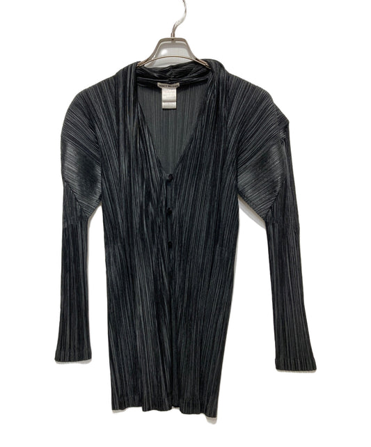 [Pre-owned] ISSEY MIYAKE Design pleated cardigan IM82-JD601