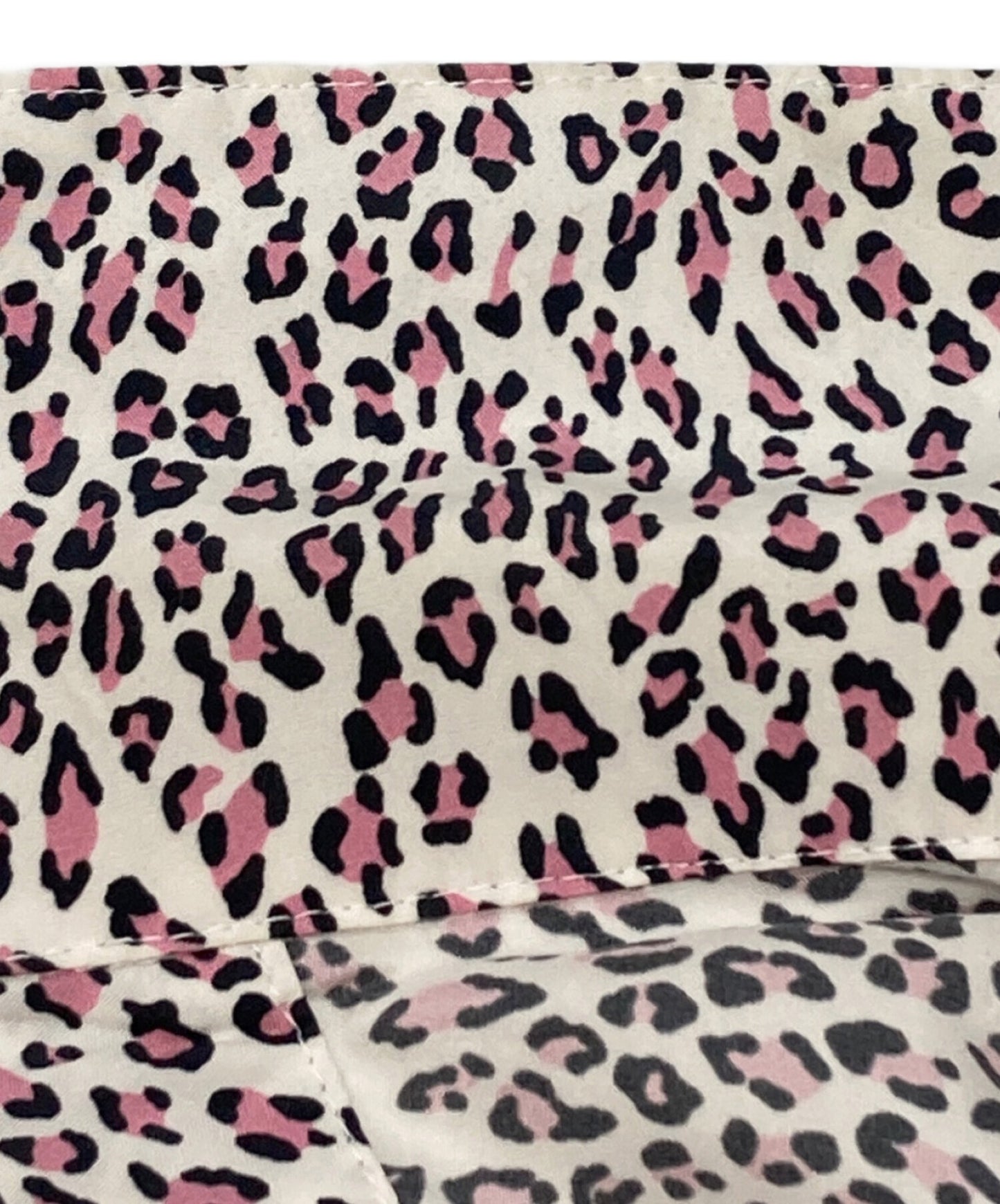 [Pre-owned] SUPREME Leopard Silk Short Sleeve Shirt