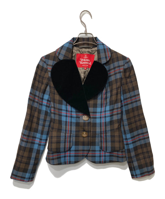 [Pre-owned] Vivienne Westwood RED LABEL Check Love Jacket 16-12-432016