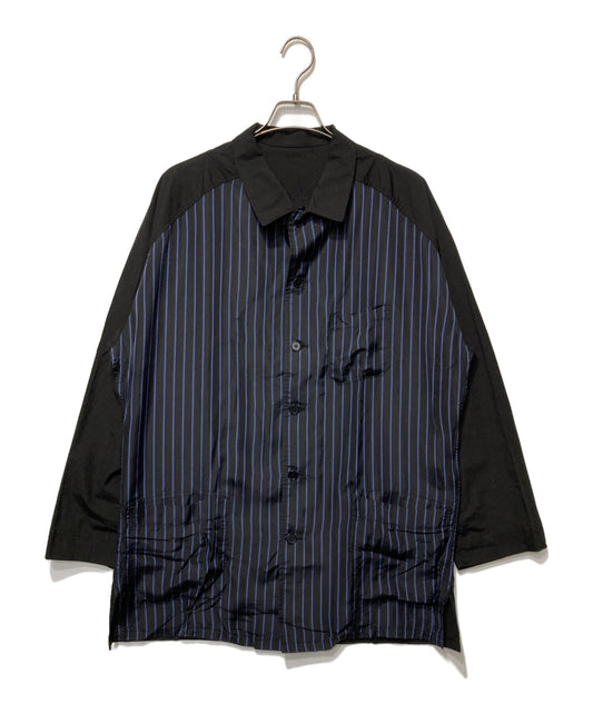 [Pre-owned] Yohji Yamamoto pour homme Product-dyed striped shirt HH-B08-800