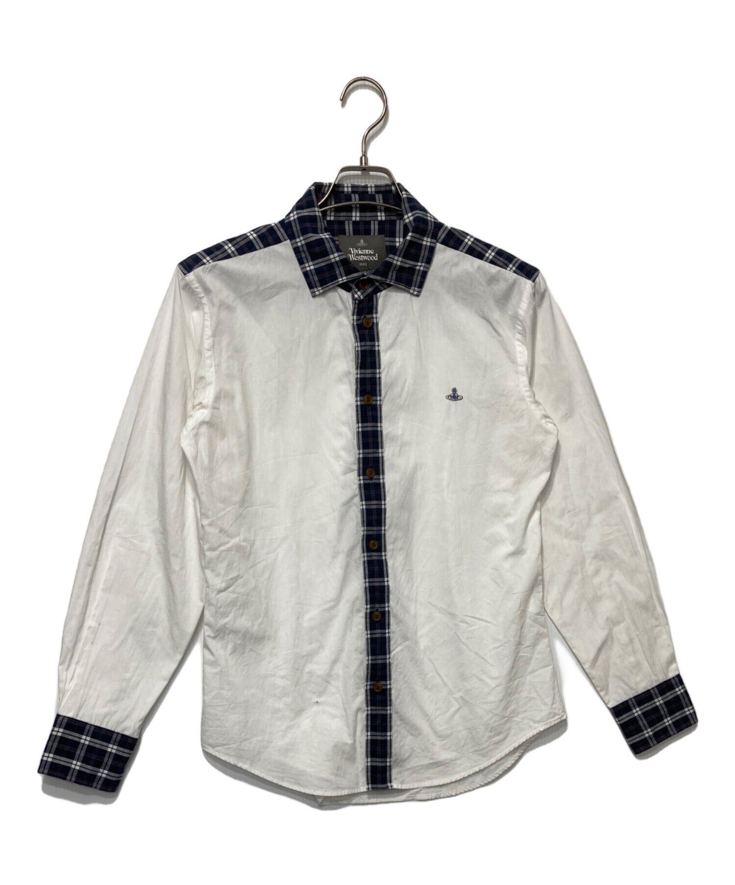 [Pre-owned] Vivienne Westwood man checkered shirt VM-WR-89686