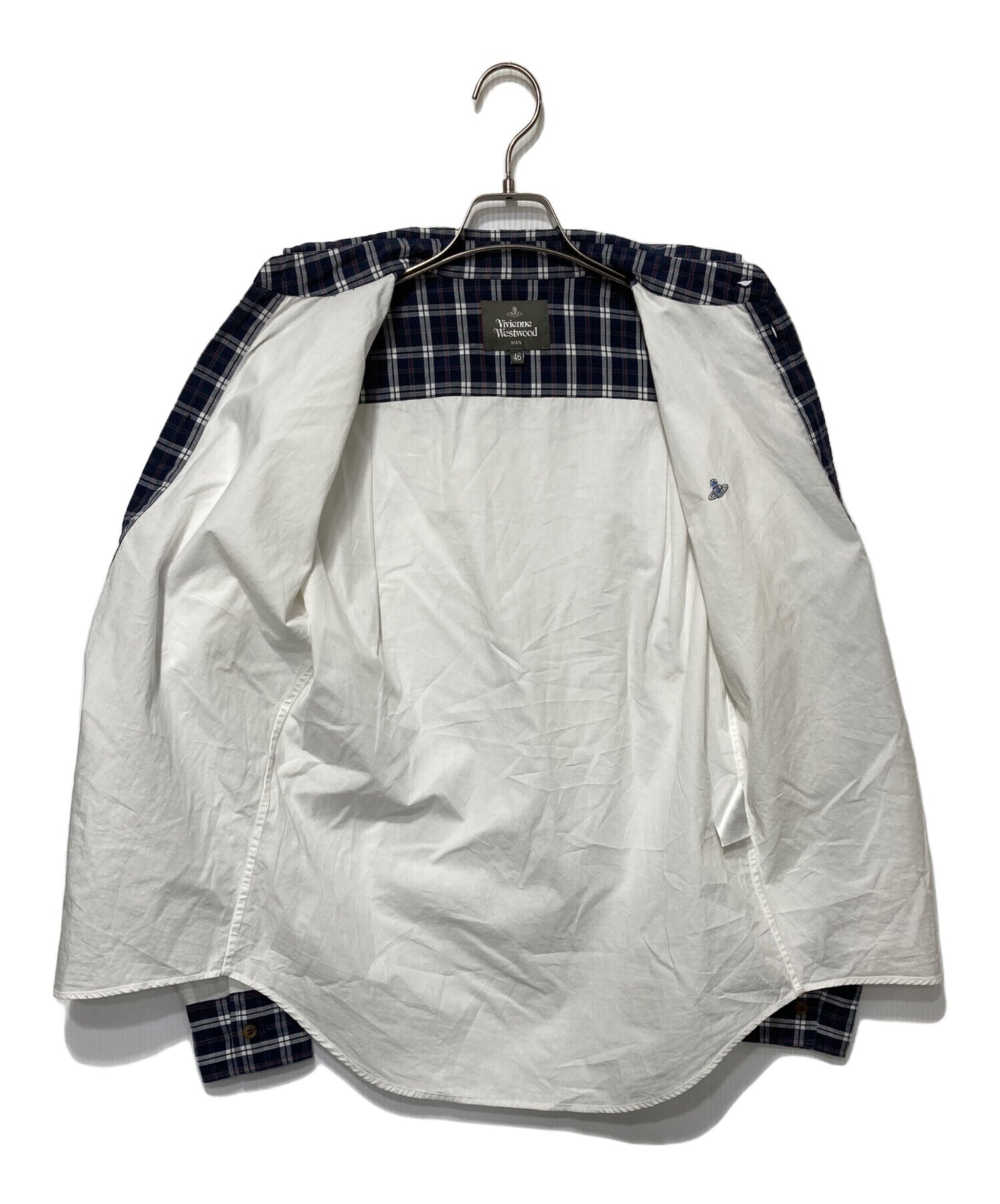 [Pre-owned] Vivienne Westwood man checkered shirt VM-WR-89686