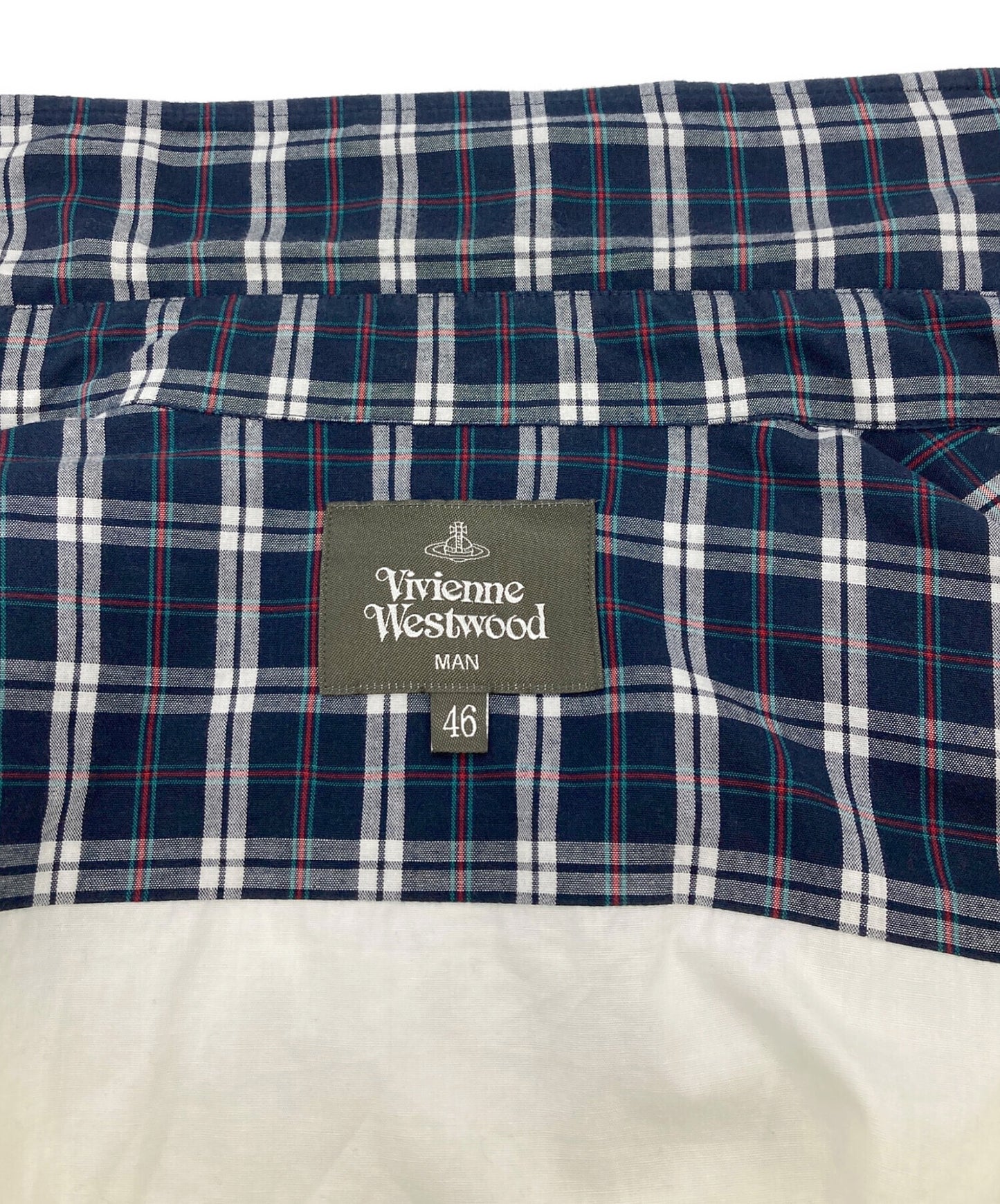 [Pre-owned] Vivienne Westwood man checkered shirt VM-WR-89686