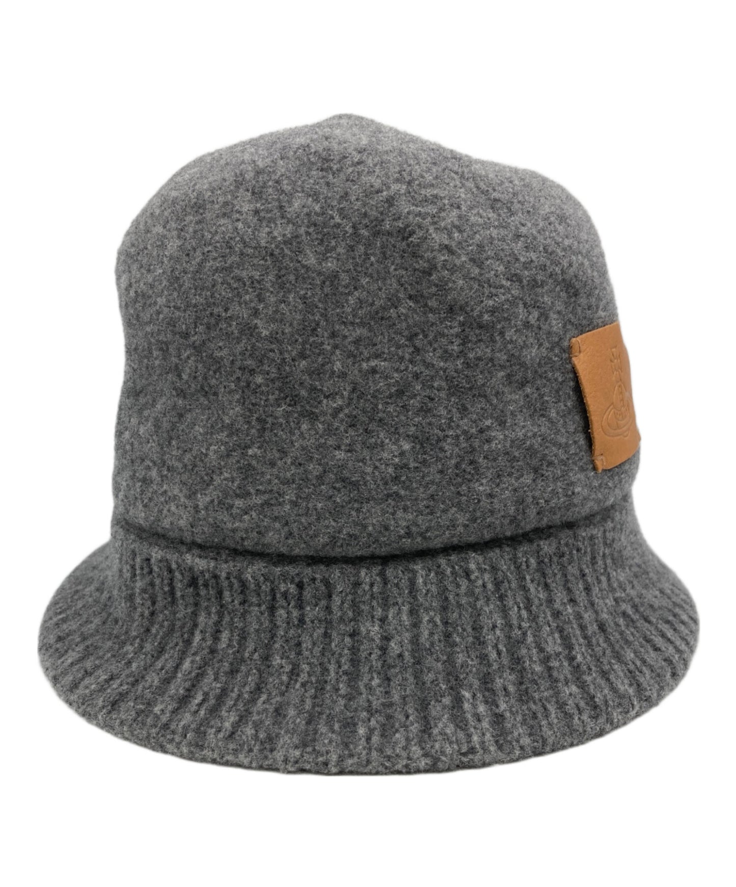 [Pre-owned] Vivienne Westwood Leather Patch Hat