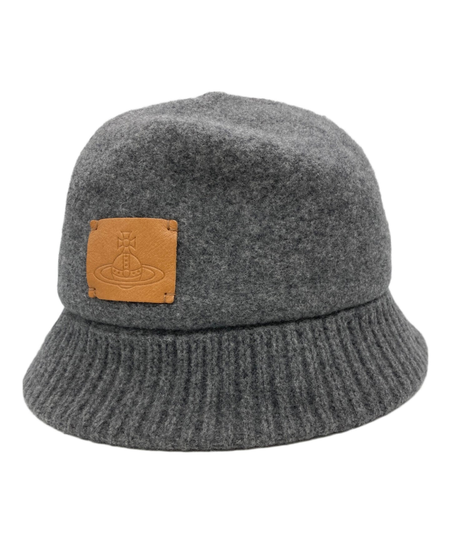 [Pre-owned] Vivienne Westwood Leather Patch Hat