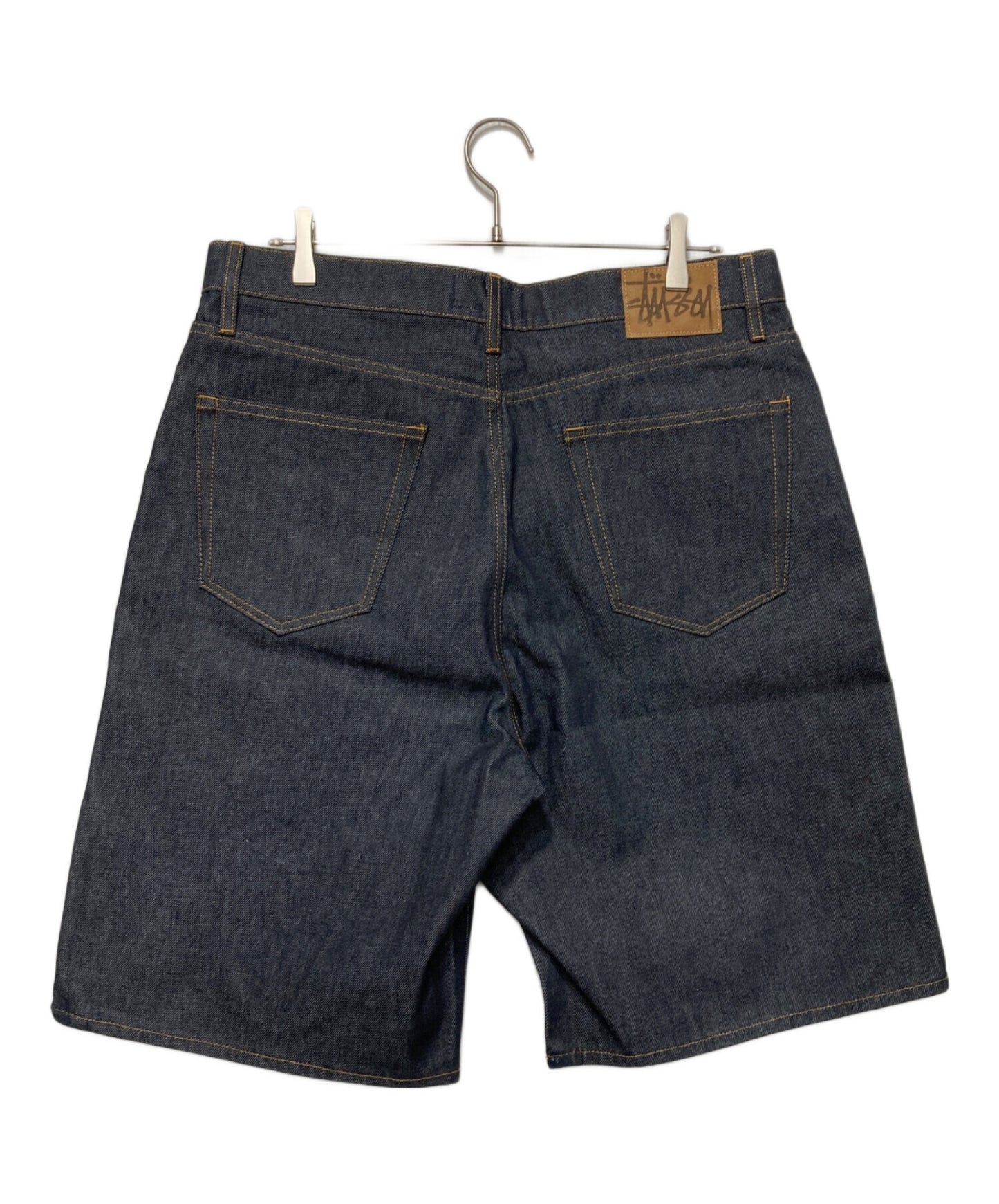 [Pre-owned] stussy BIG'OL half denim pants 112296