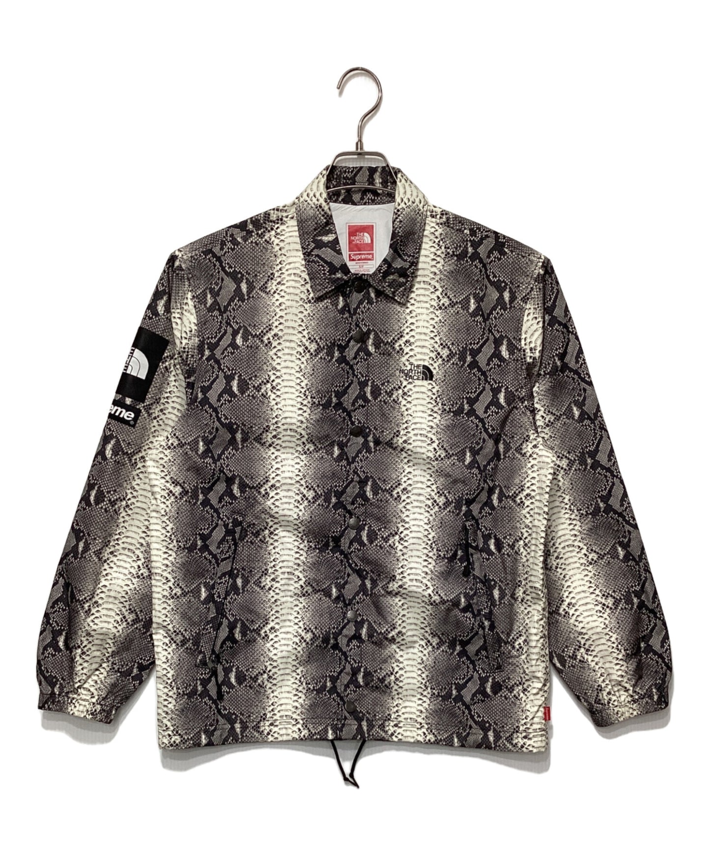 [Pre-owned] SUPREME Snakeskin Taped Seam Coaches Jacket NP11803I