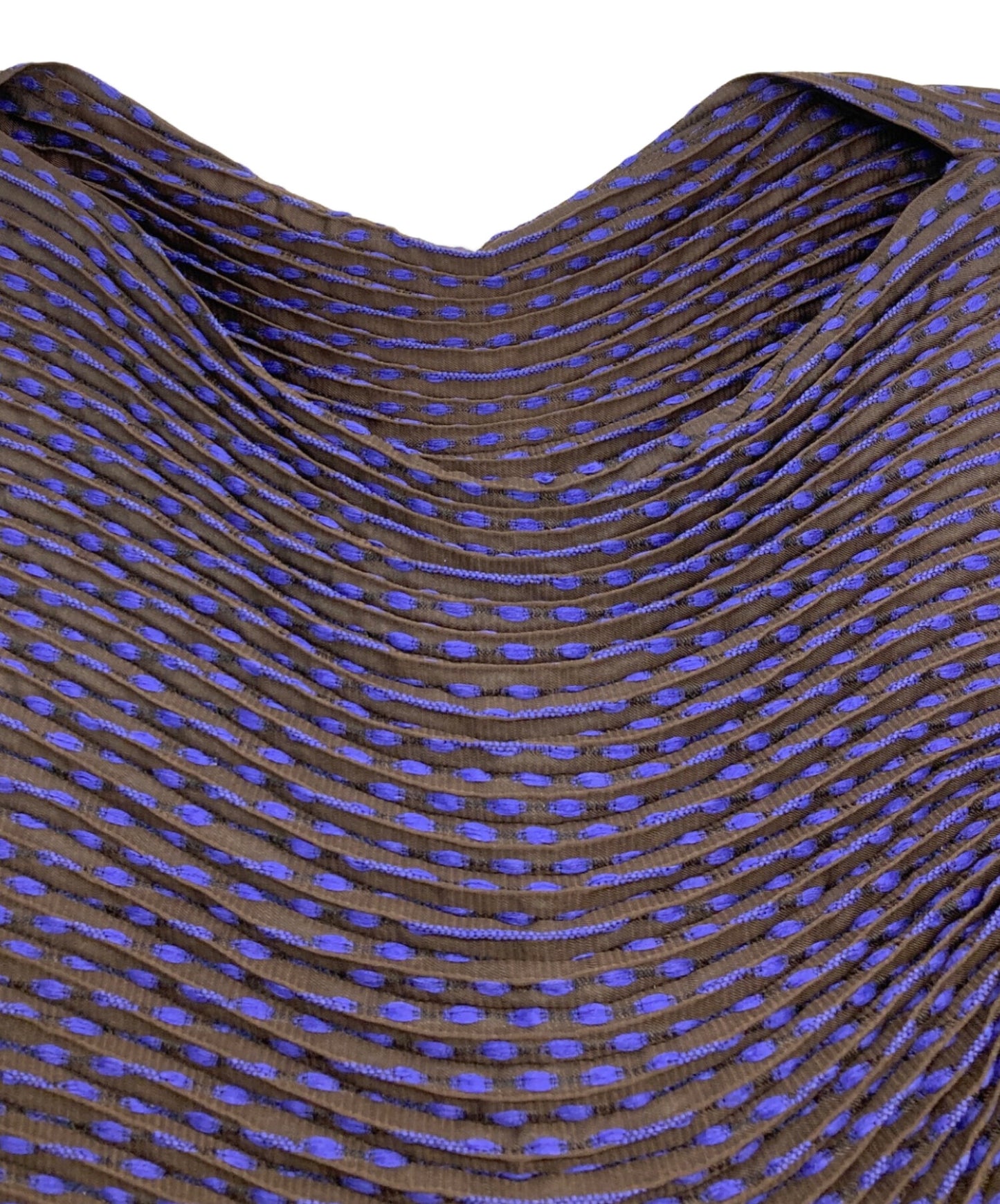 [Pre-owned] ISSEY MIYAKE 3D Steam Stretch Pleated Sleeveless Dress IM62FH563