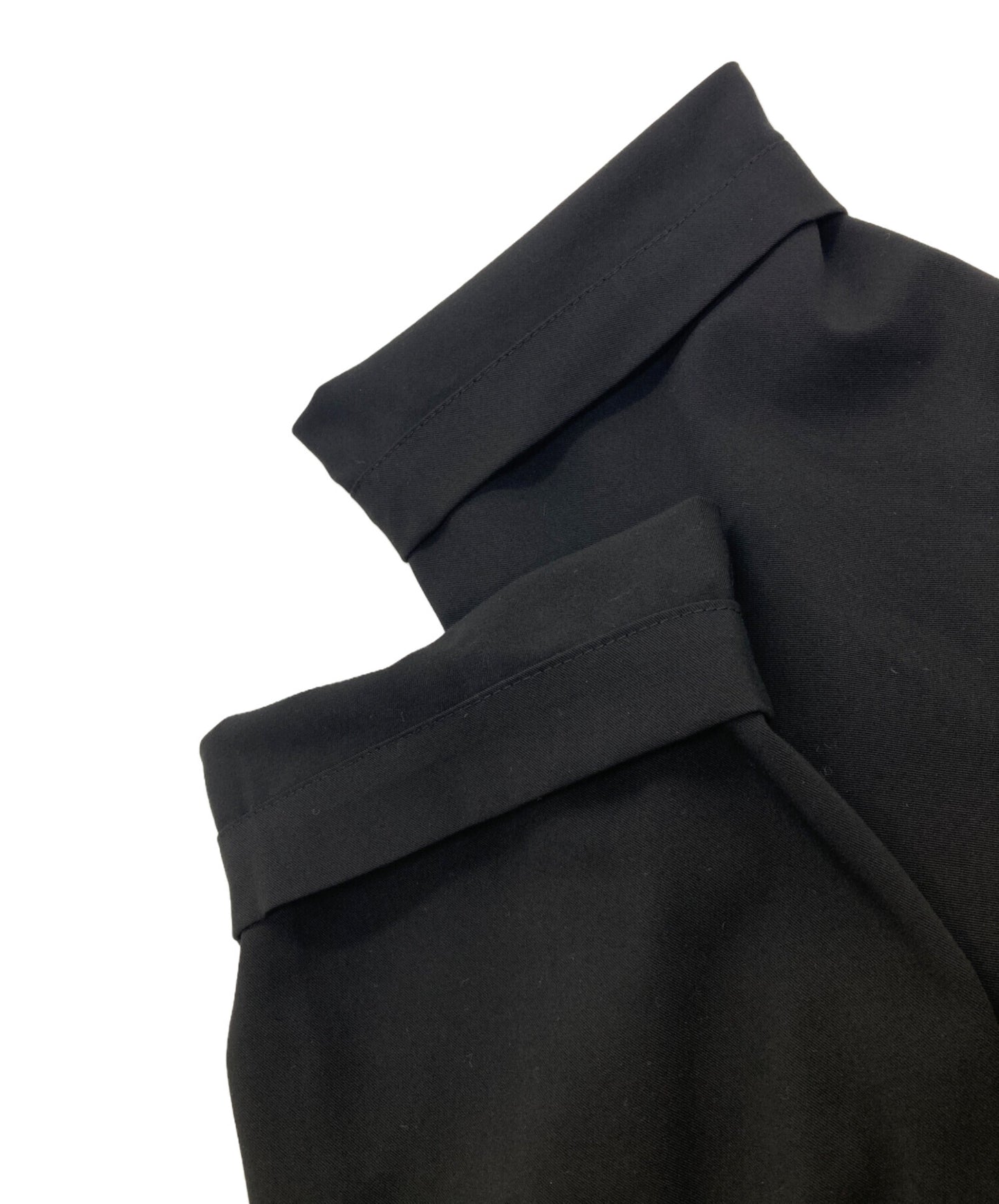 [Pre-owned] s'yte PE/RAYON GABARDINE STRETCH TAILORED WRAP DRESS UU-D09-912