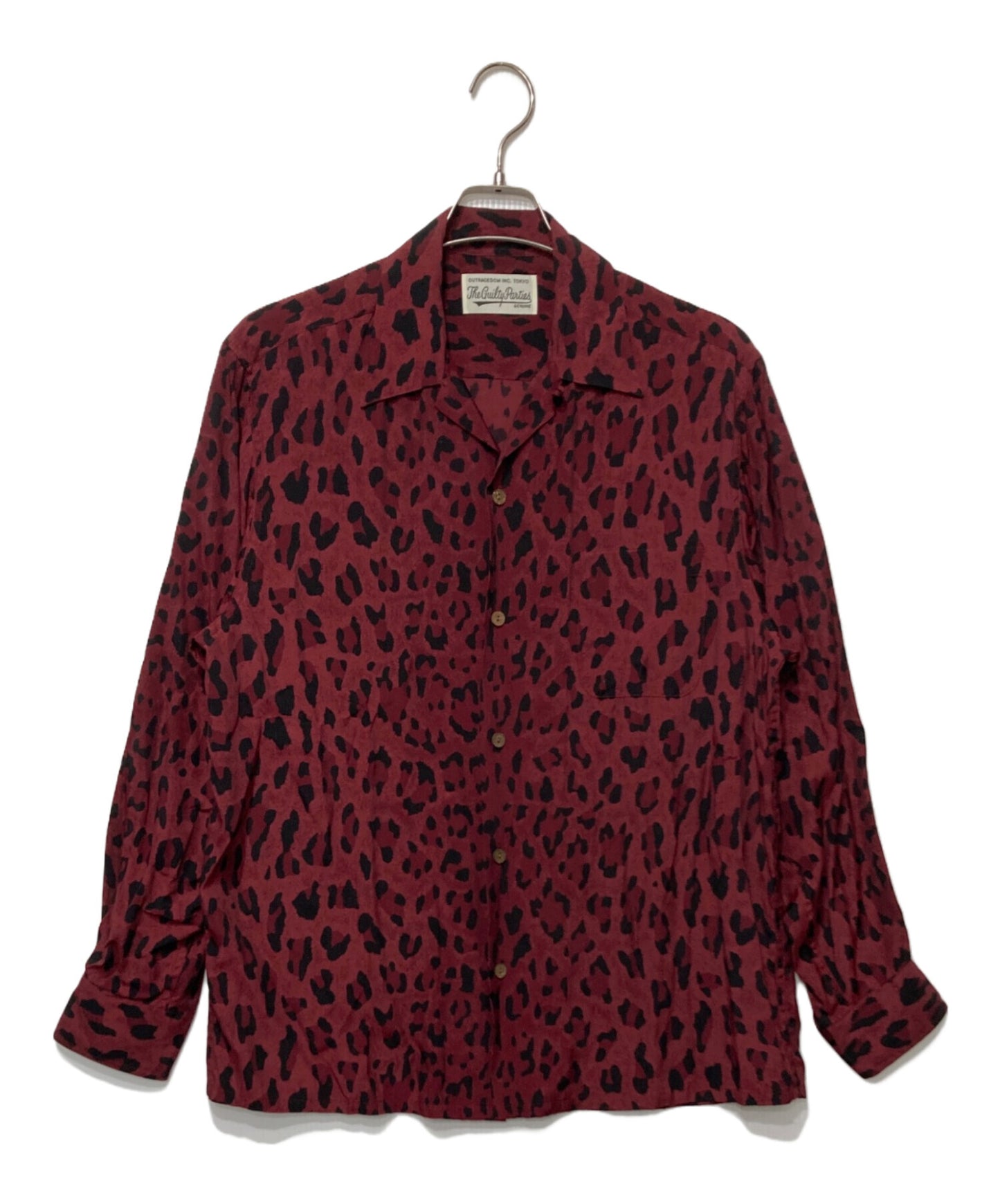 [Pre-owned] WACKO MARIA leopard open-collar shirt