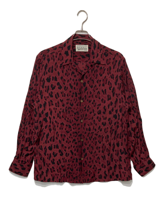 [Pre-owned] WACKO MARIA leopard open-collar shirt