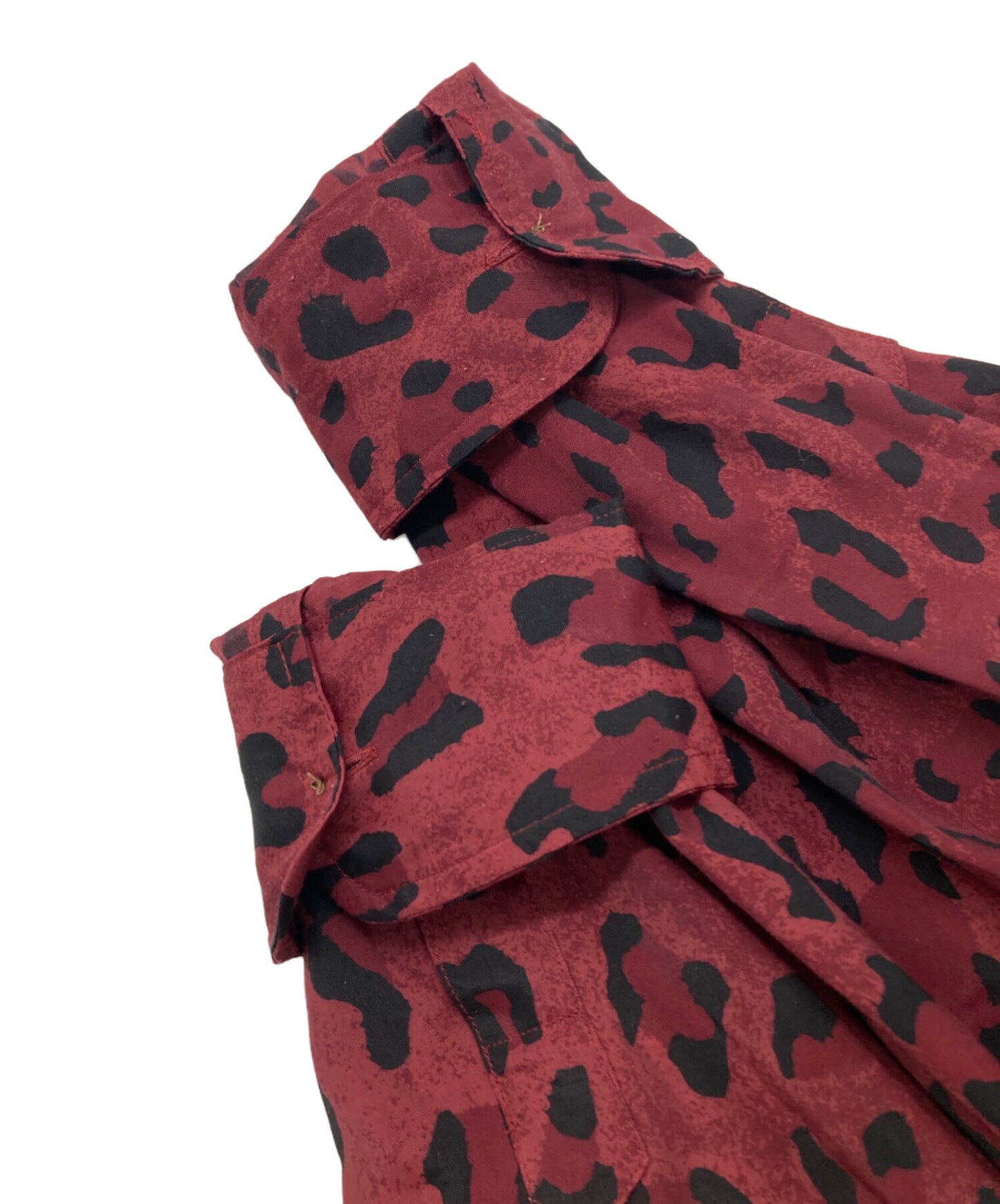 [Pre-owned] WACKO MARIA leopard open-collar shirt
