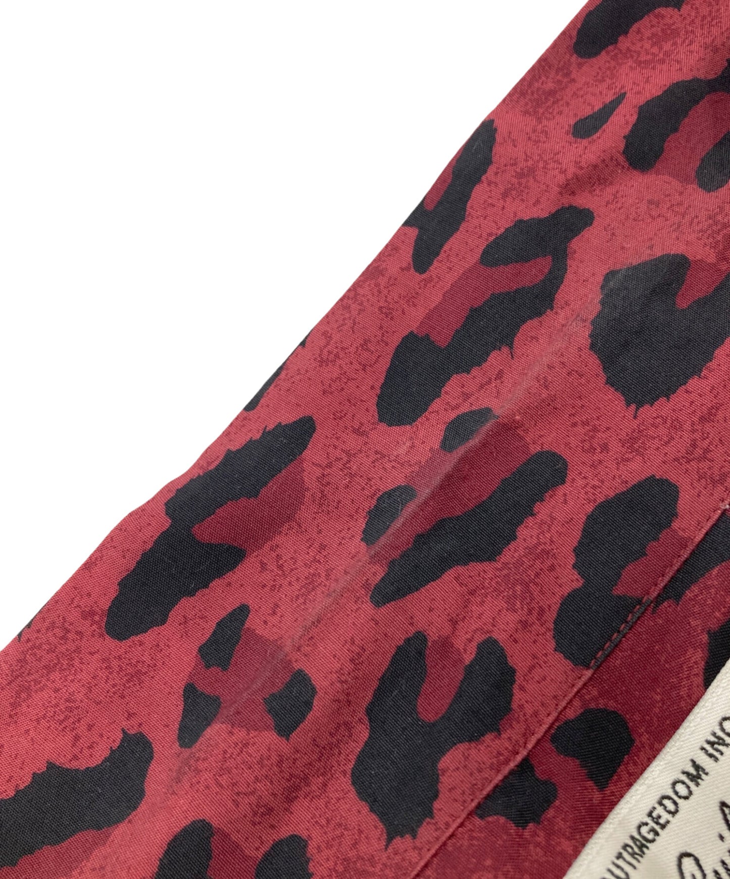 [Pre-owned] WACKO MARIA leopard open-collar shirt