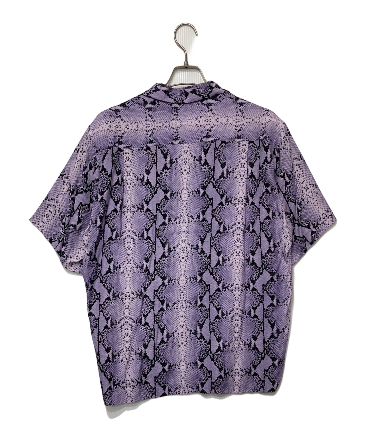 [Pre-owned] WACKO MARIA Python Pattern Open Collar Shirt