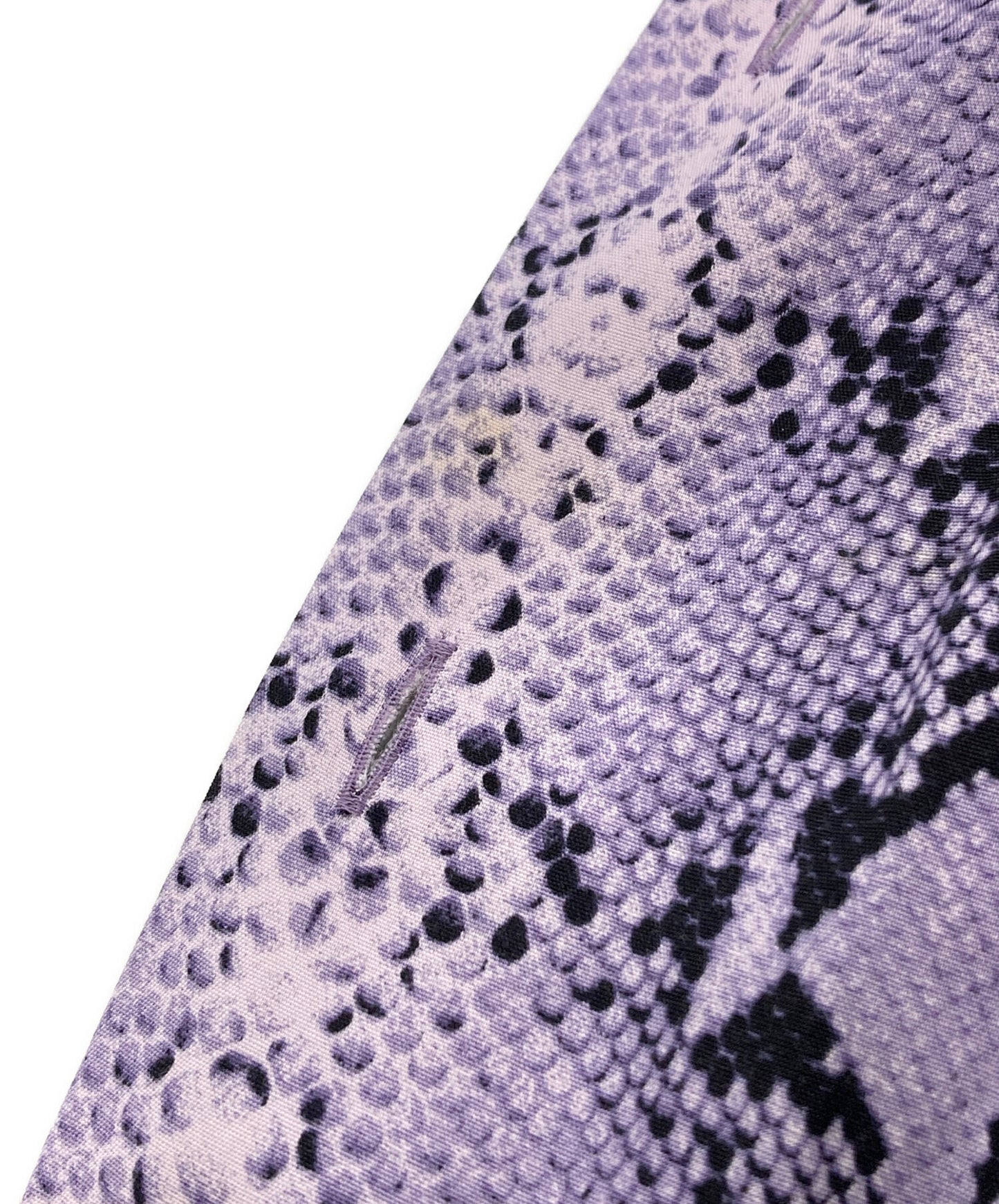 [Pre-owned] WACKO MARIA Python Pattern Open Collar Shirt