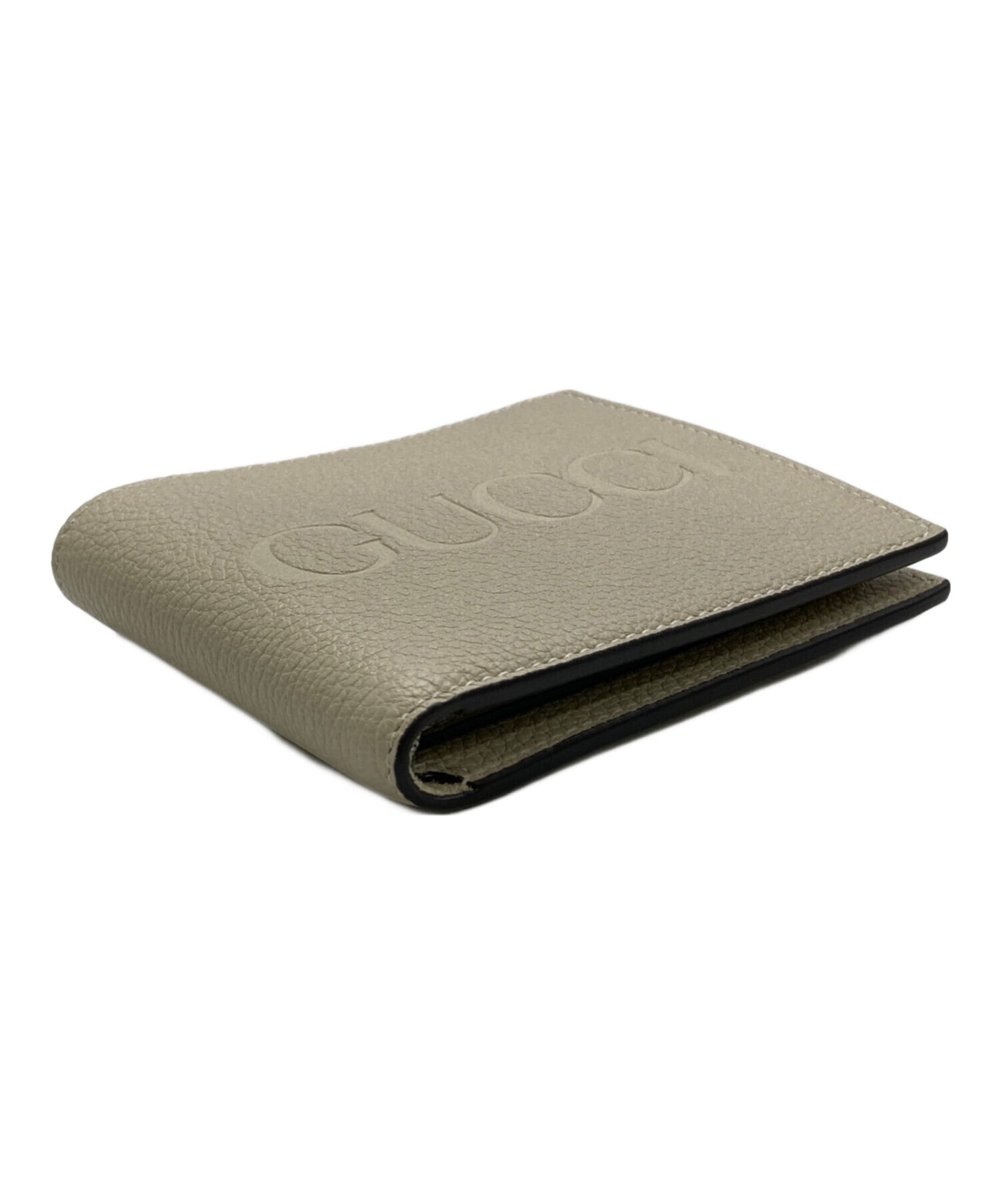 [Pre-owned] GUCCI Bifold wallet with embossed logo 658681