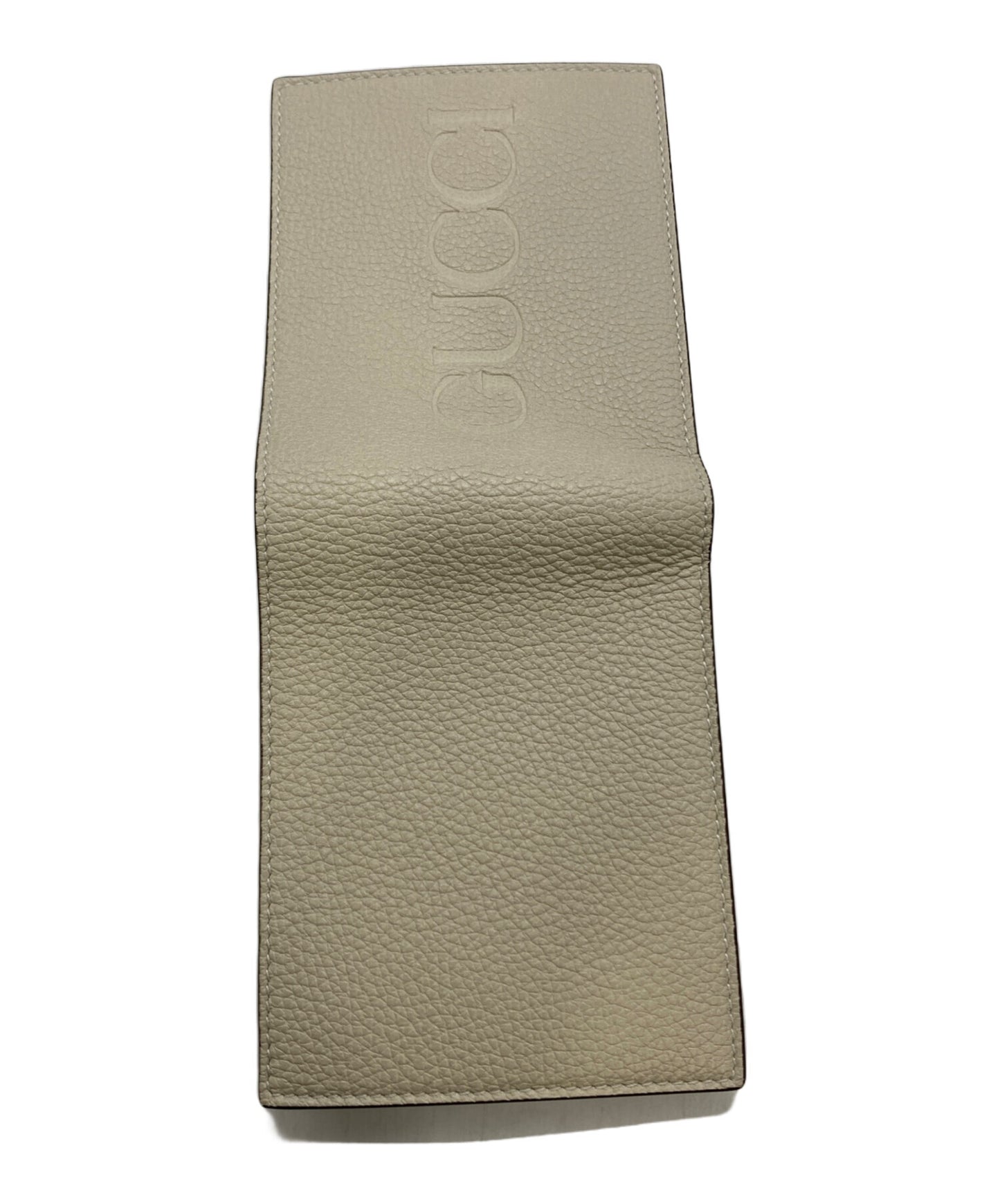 [Pre-owned] GUCCI Bifold wallet with embossed logo 658681