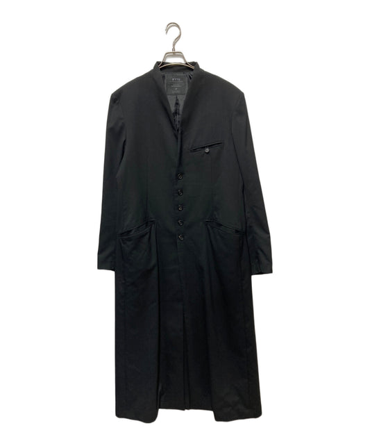[Pre-owned] s'yte T/W GABARDINE COLLARLESS 5-BUTTON LONG JACKET UU-J08-101