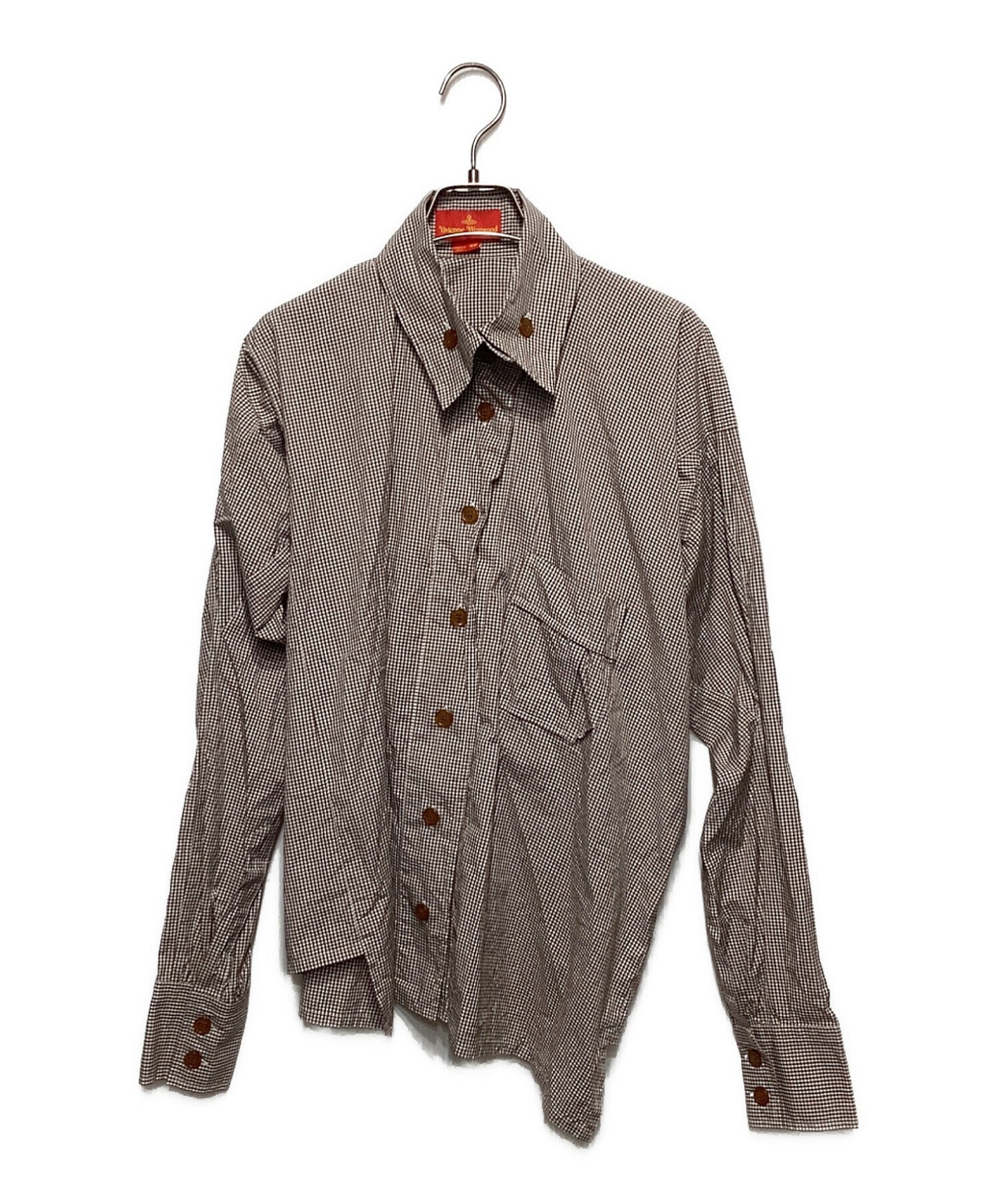 [Pre-owned] Vivienne Westwood plaid shirt S26DL0265
