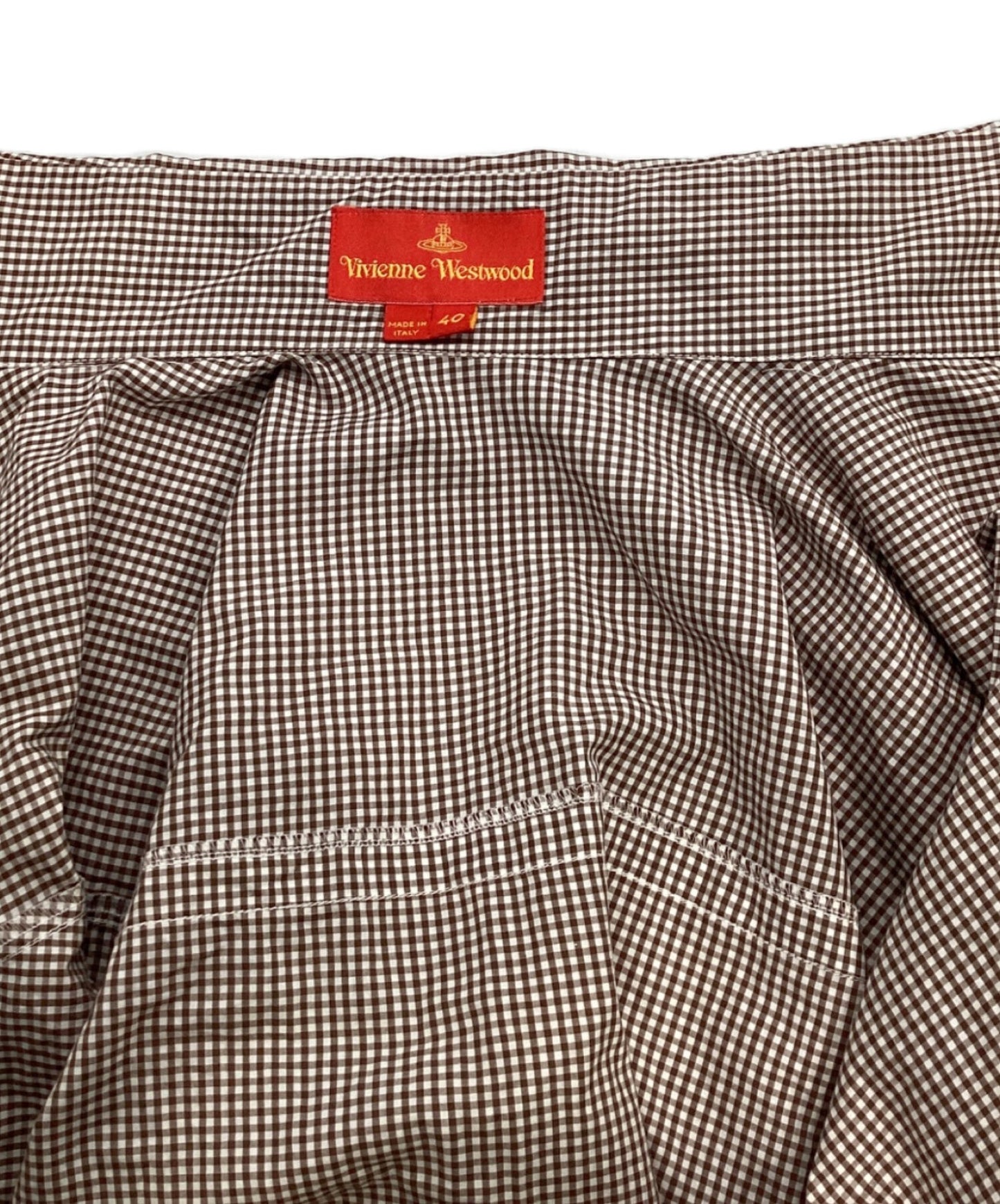 [Pre-owned] Vivienne Westwood plaid shirt S26DL0265