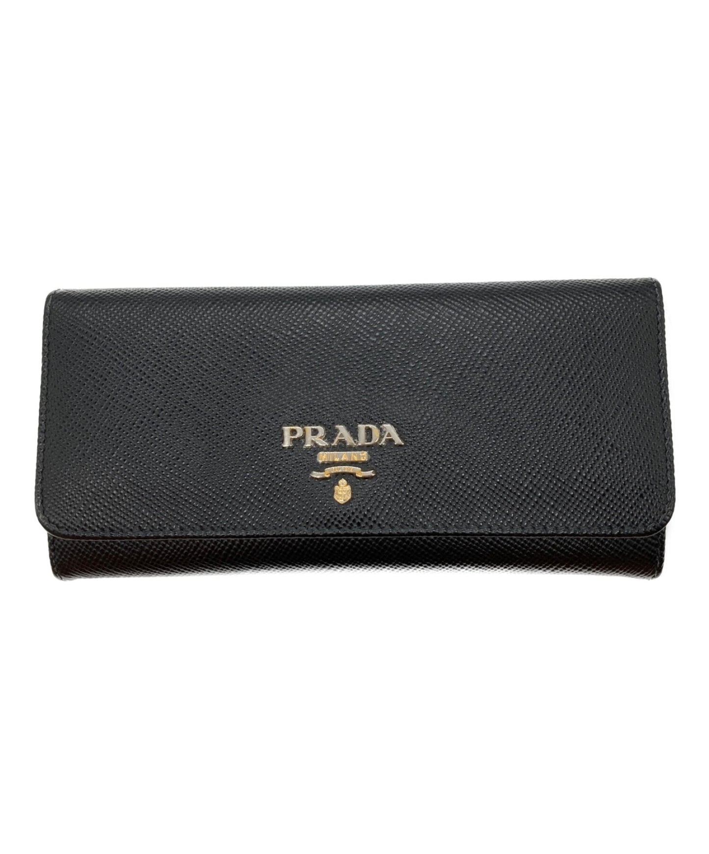 [Pre-owned] PRADA long wallet 1MH132