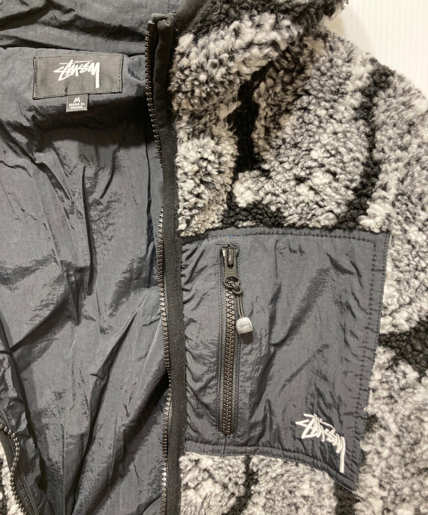 [Pre-owned] stussy boa jacket 118452