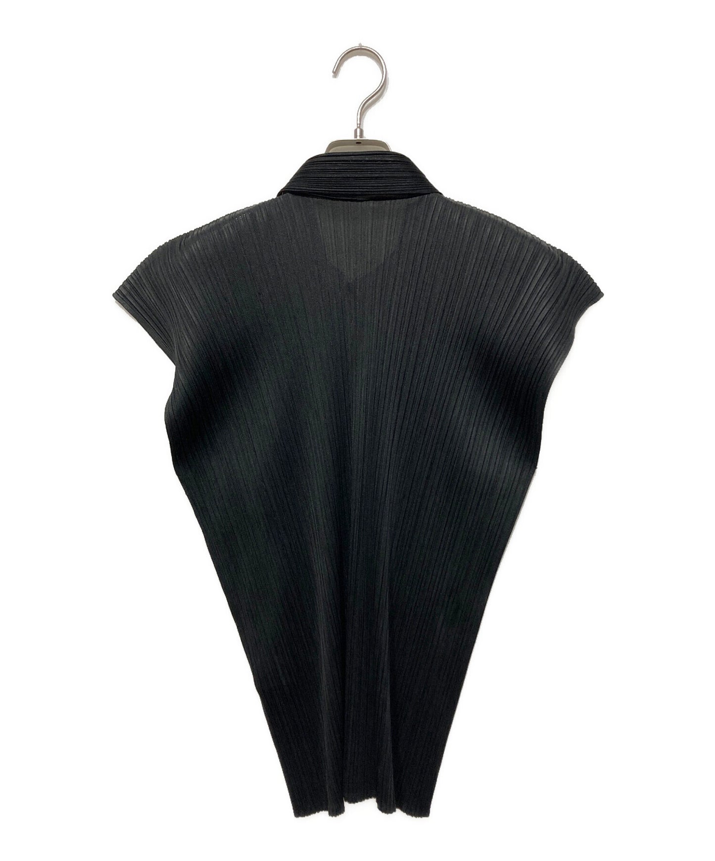 [Pre-owned] ISSEY MIYAKE Sleeveless pleated blouse PP05-JK605