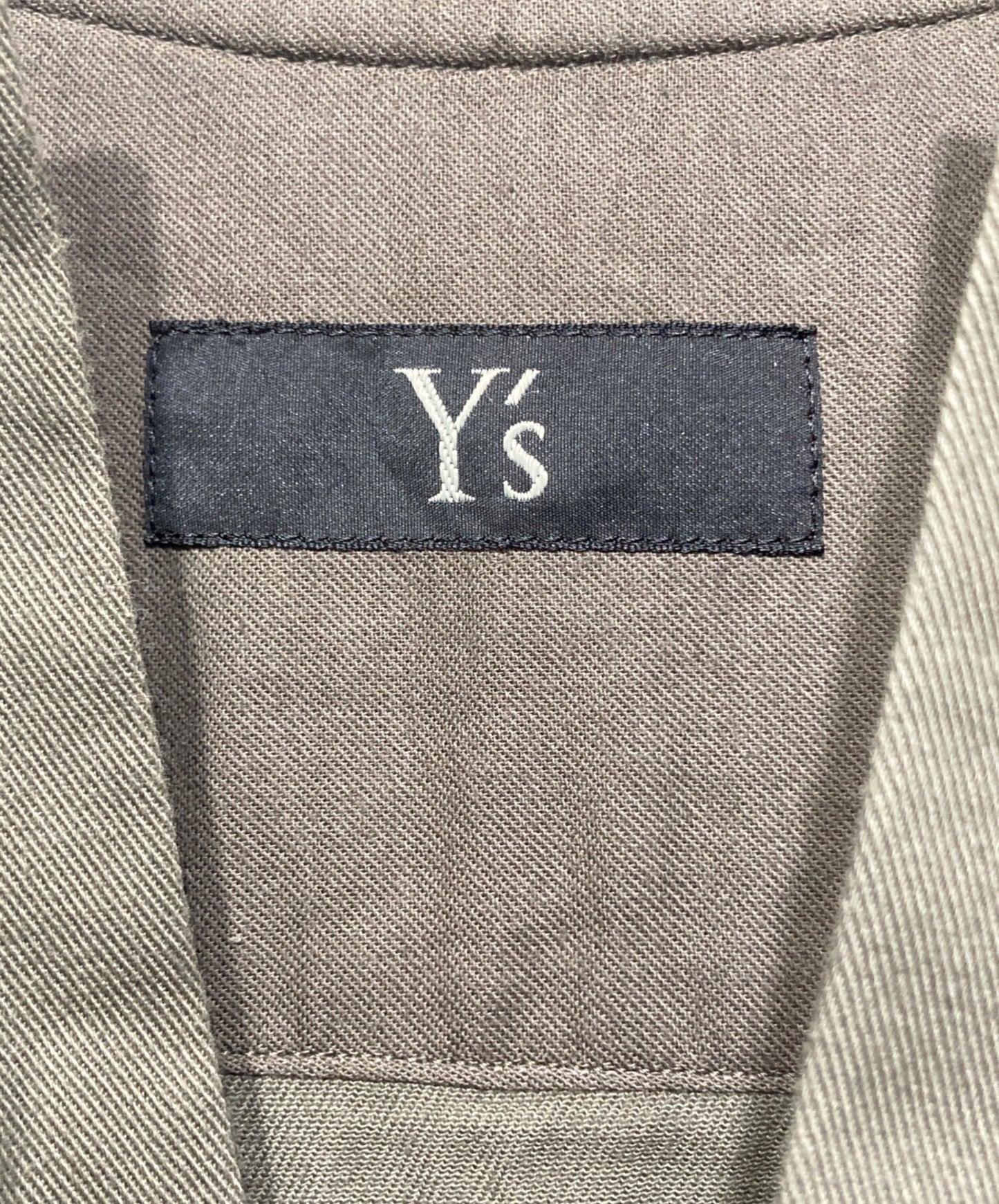 [Pre-owned] Y's Cotton Twill Dress Dress YN-D80-002