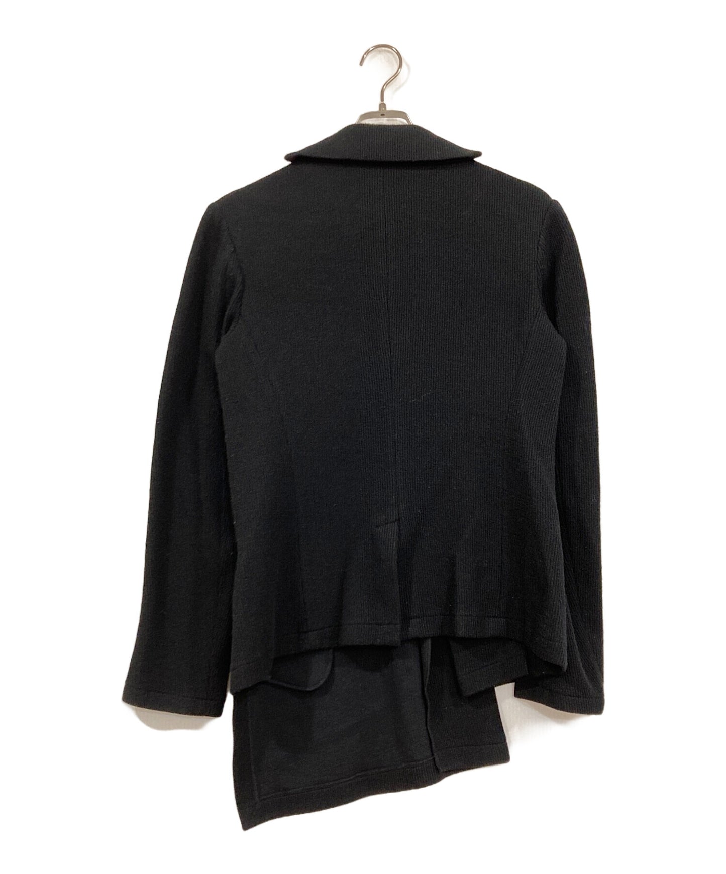 [Pre-owned] Y's Asymmetrical Knit Jacket YC-J04-109