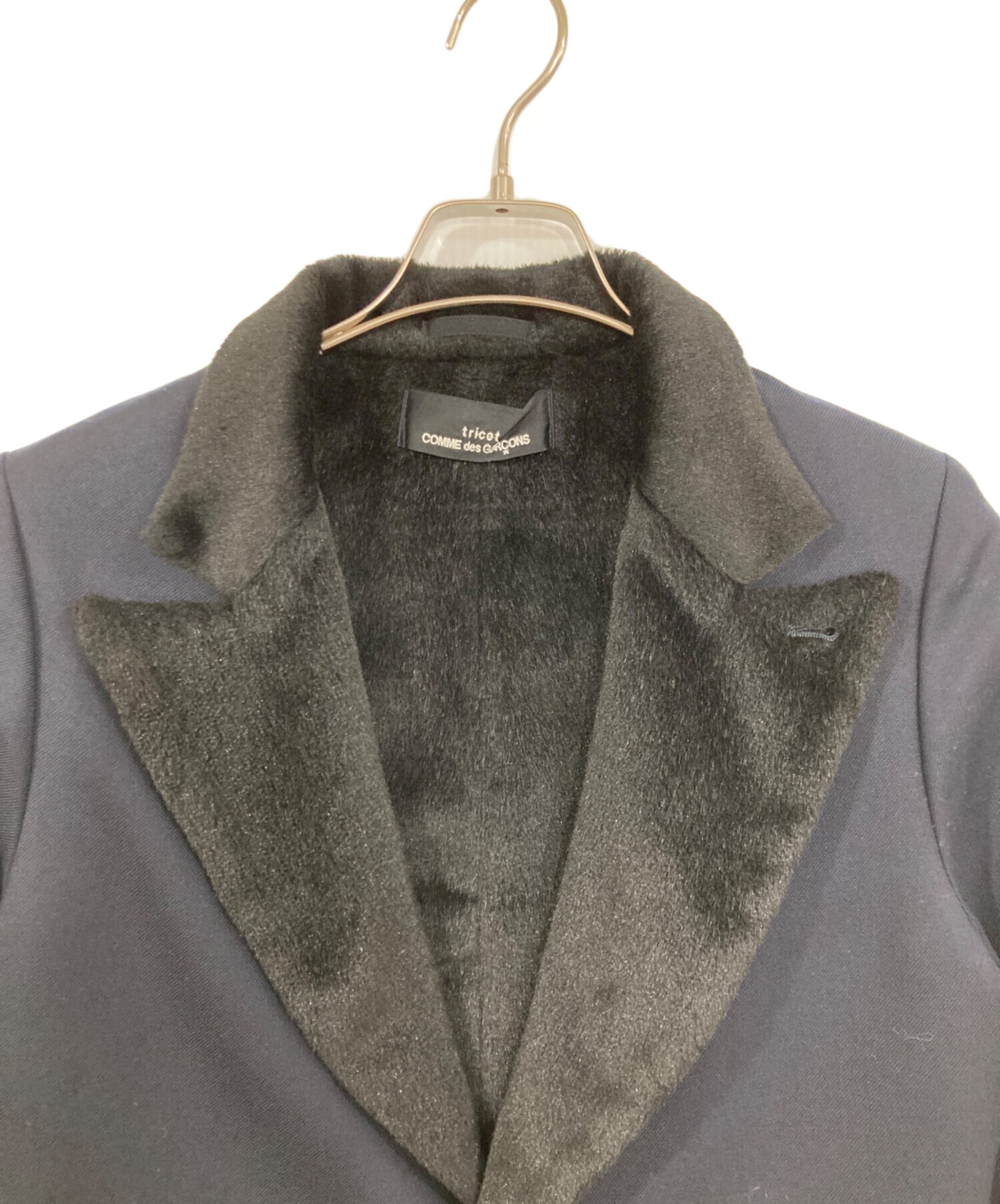 [Pre-owned] tricot COMME des GARCONS Inner Bore Wool Chester Coat TC-070090 AD2000