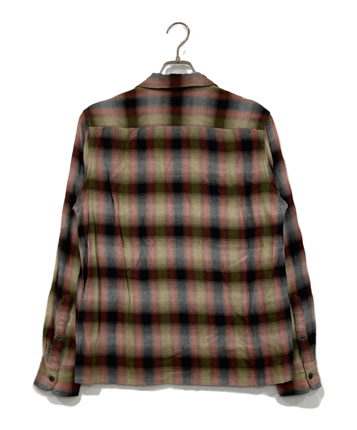 [Pre-owned] WACKO MARIA Ombre Check Rayon Shirt