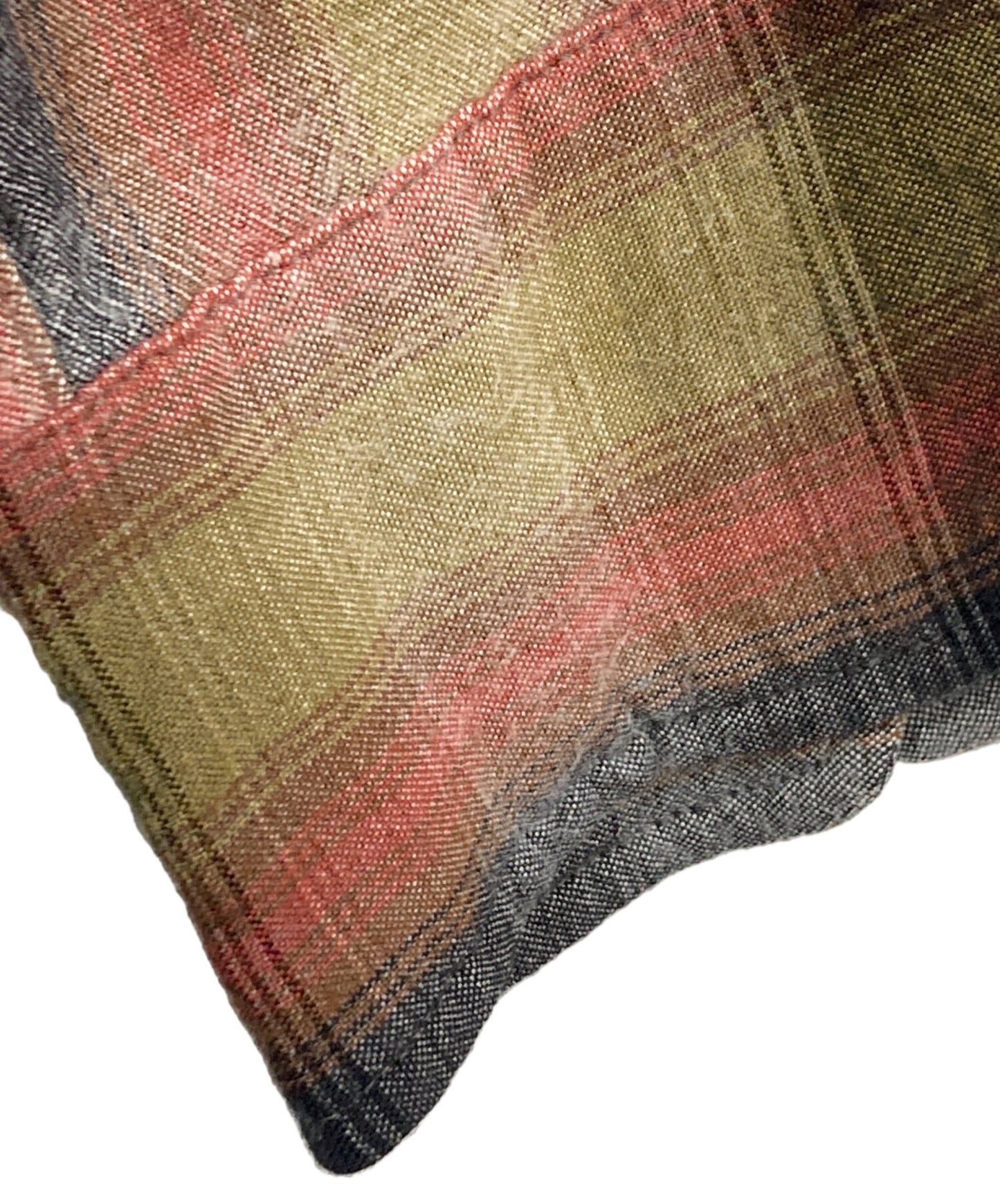 [Pre-owned] WACKO MARIA Ombre Check Rayon Shirt