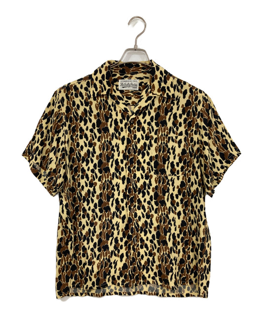 [Pre-owned] WACKO MARIA leopard open-collar shirt